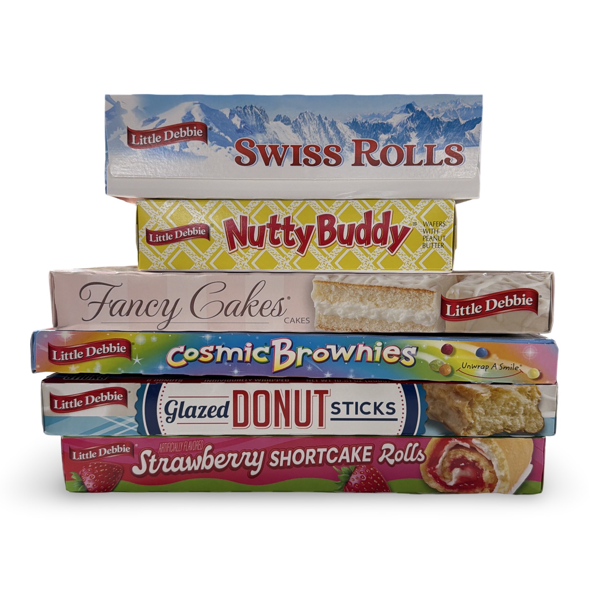 Little Debbie Snack Cake Variety Combos – 6 Full Boxes Per Order | Multiple Flav
