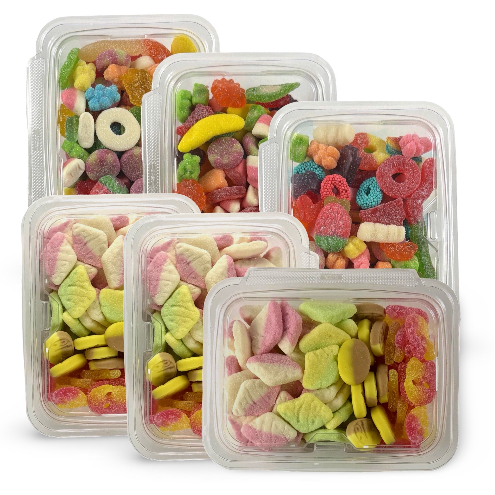 Bubs Swedish Candy & Viral American Gummy Mix Combo, Choose 2 lb, 4 lb or 6 lb V