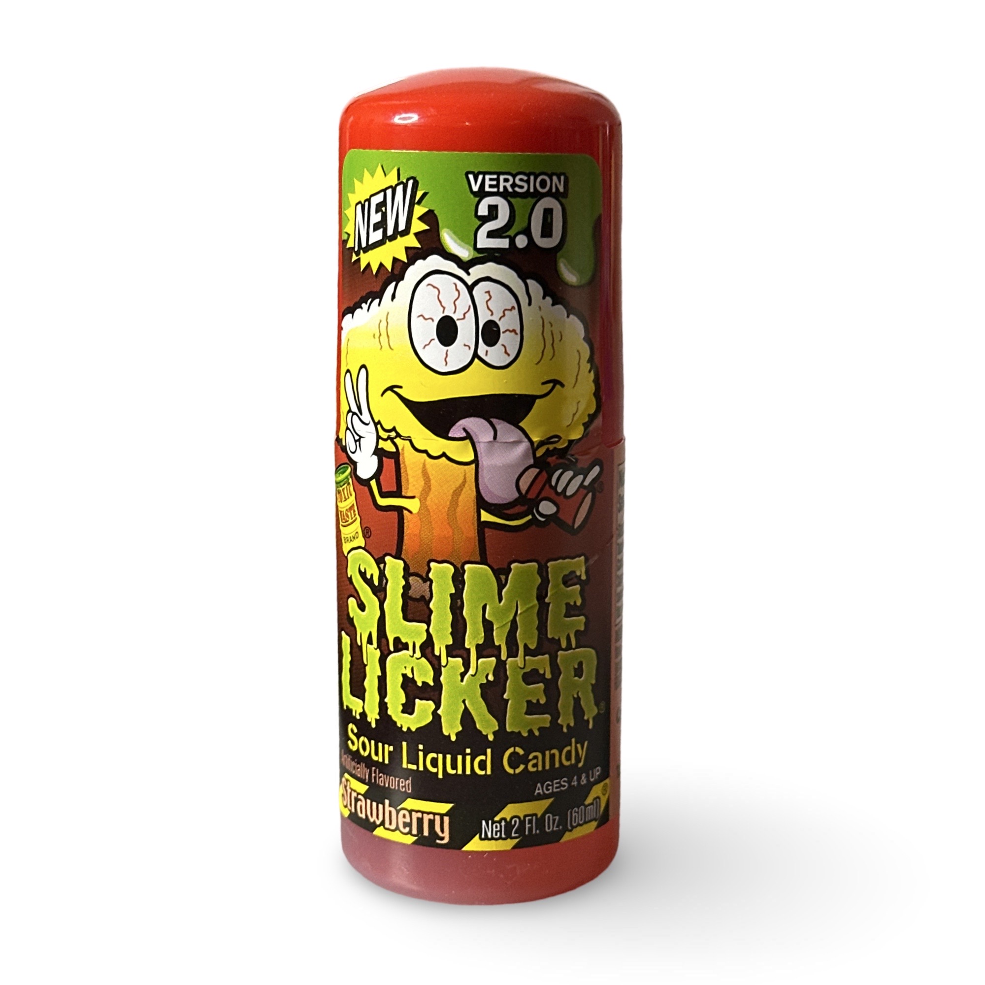 Toxic Waste Slime Licker V2 Sour Rolling Liquid Candy - Strawberry 2 Pack 3