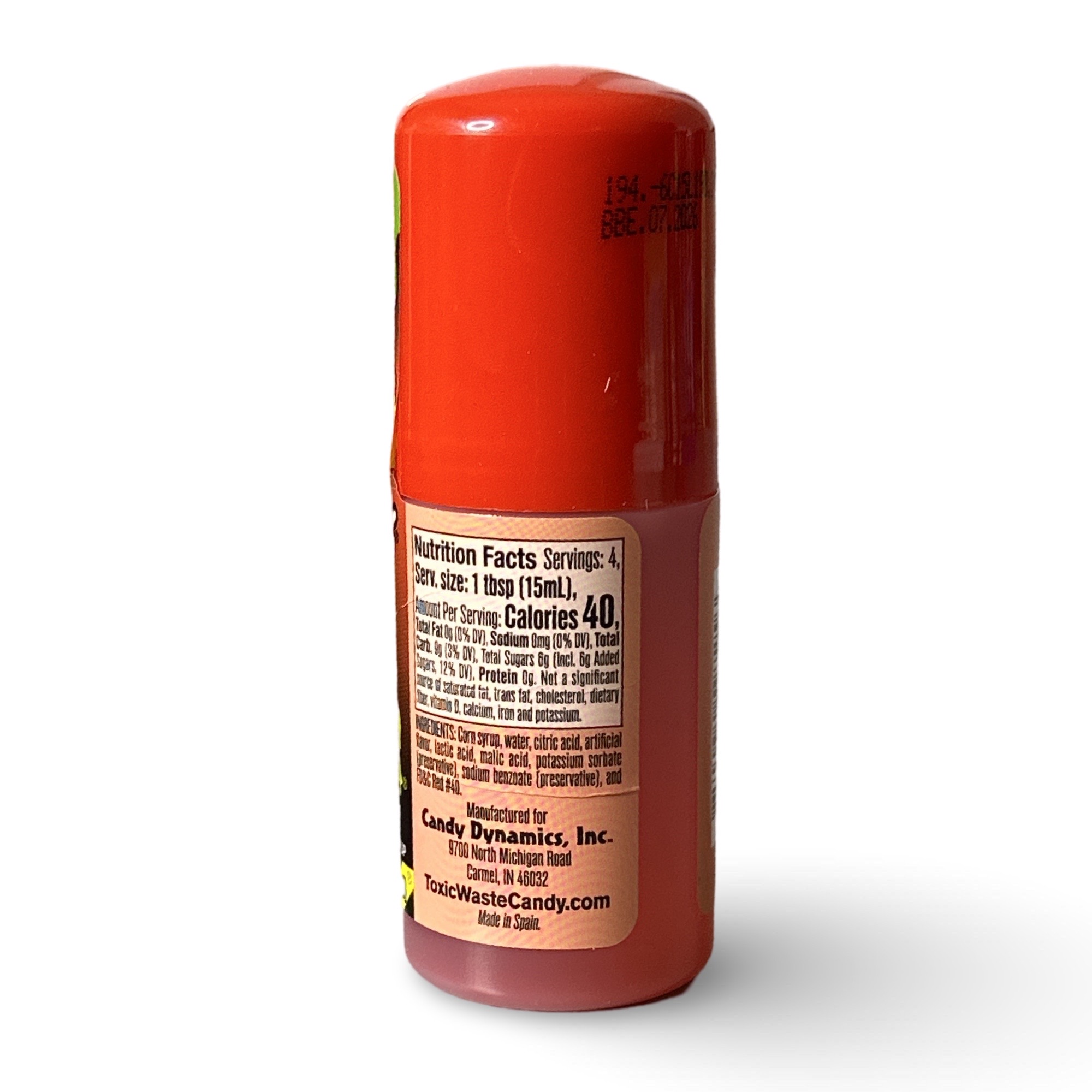 Toxic Waste Slime Licker V2 Sour Rolling Liquid Candy - Strawberry 2 Pack 2