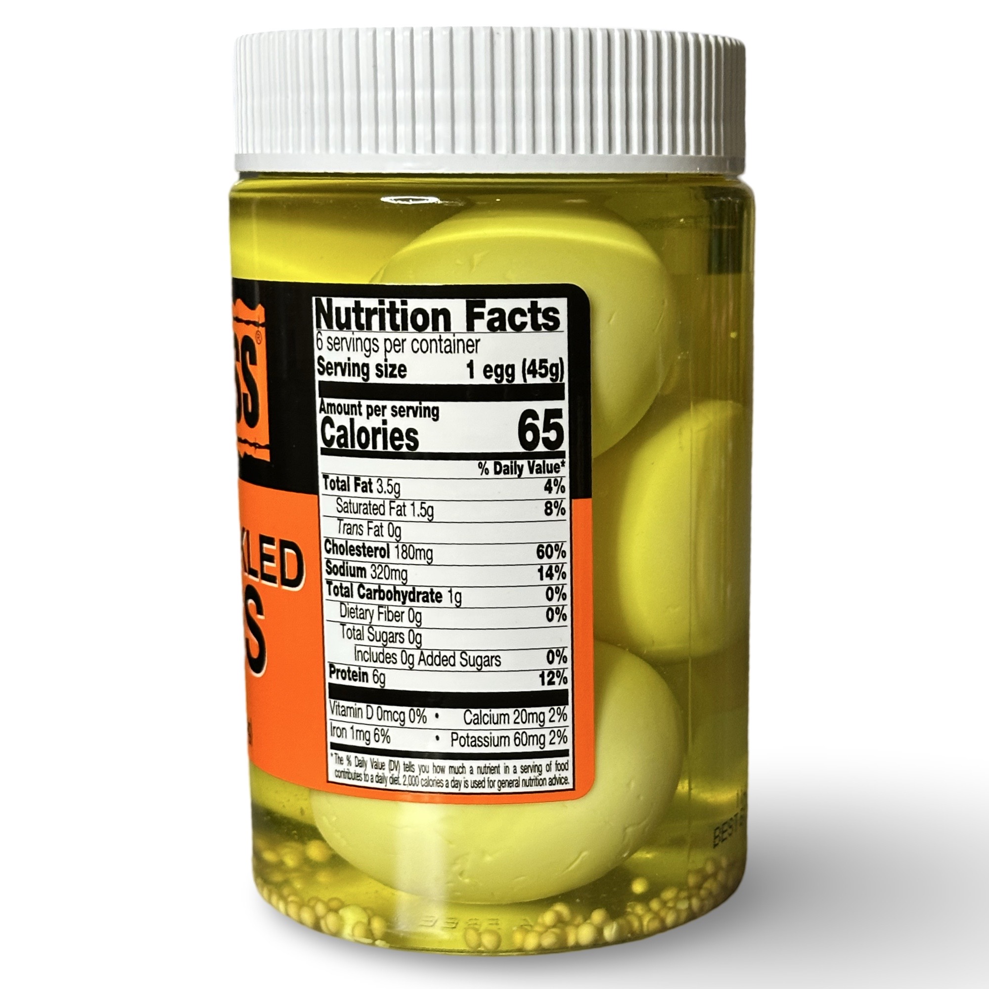 Spicy Pickled Eggs, 16 Oz Jar 2