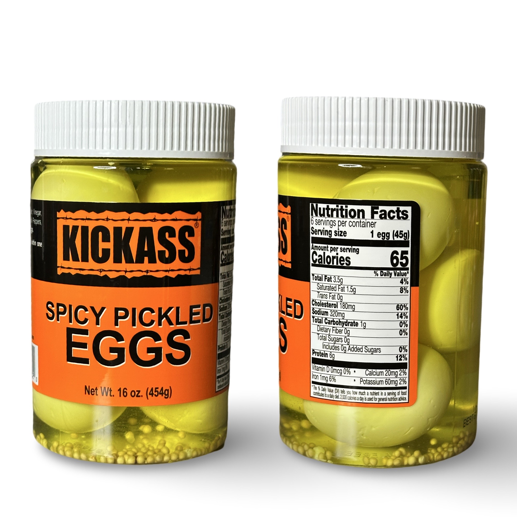 Spicy Pickled Eggs, 16 Oz Jar 3