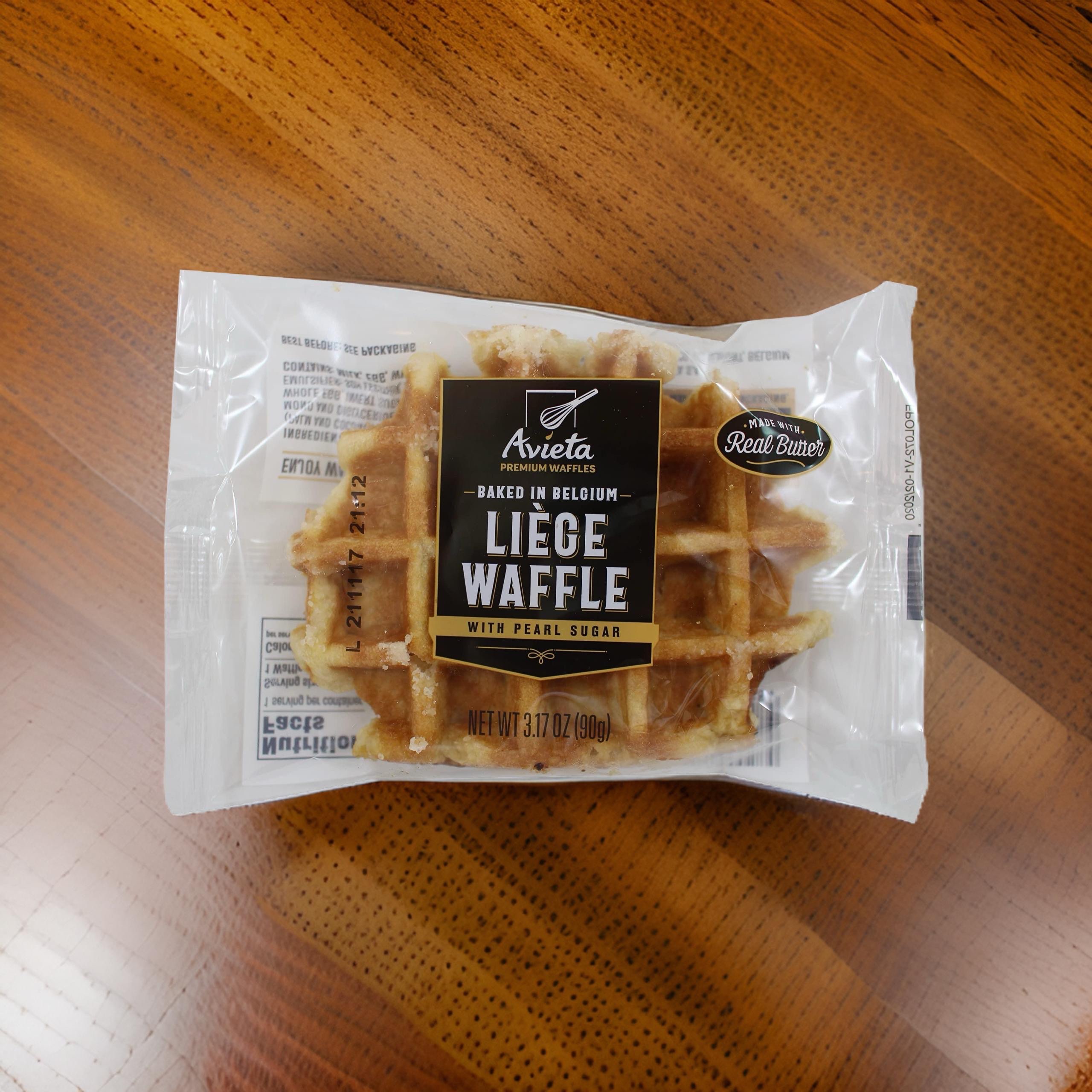 Carlotta's Authentic Avieta Belgian Pearl Sugar Waffles, Individually Wrapped | Imported from Belgium | 3.17 Oz, 24 Total 5