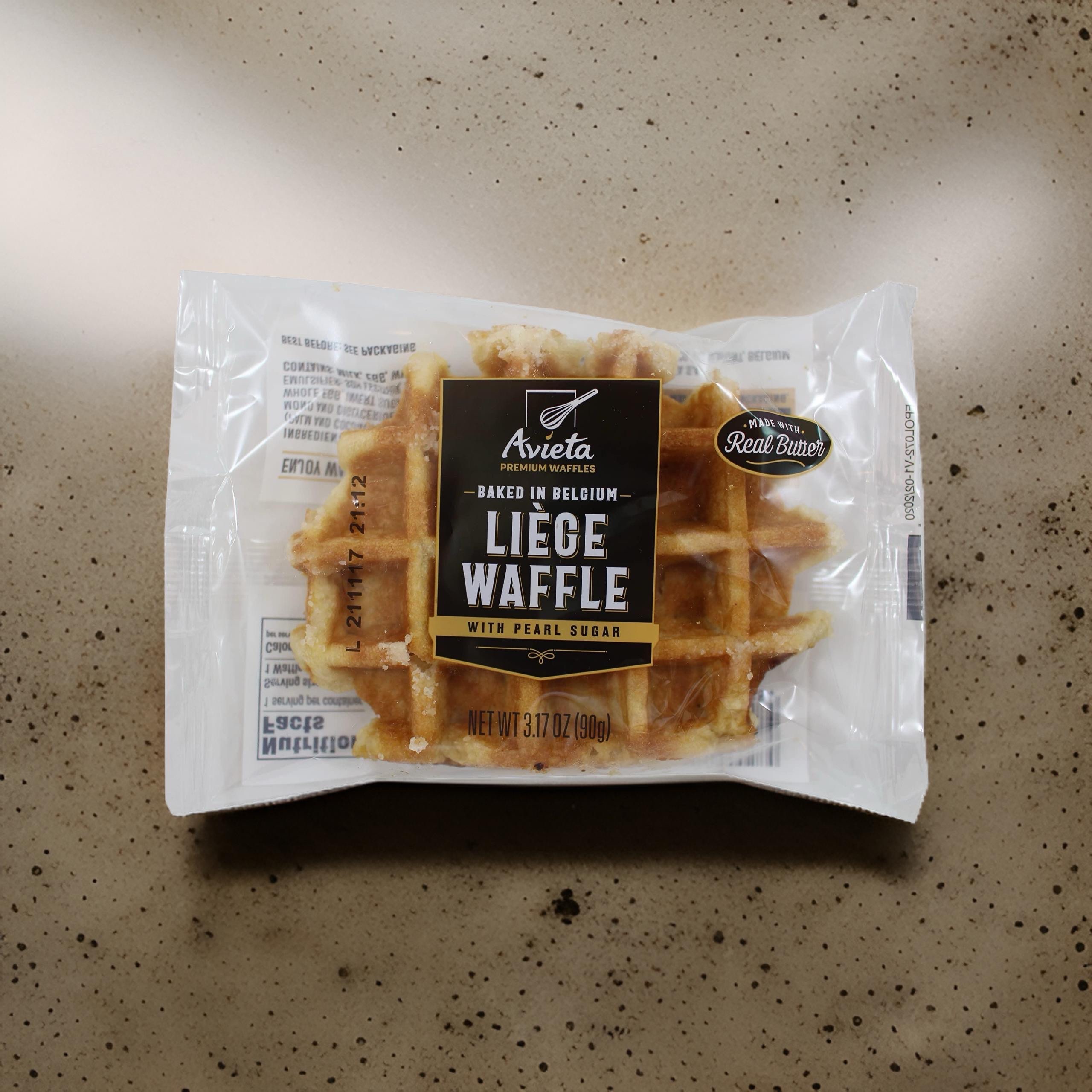 Carlotta's Authentic Avieta Belgian Pearl Sugar Waffles, Individually Wrapped | Imported from Belgium | 3.17 Oz, 24 Total 6