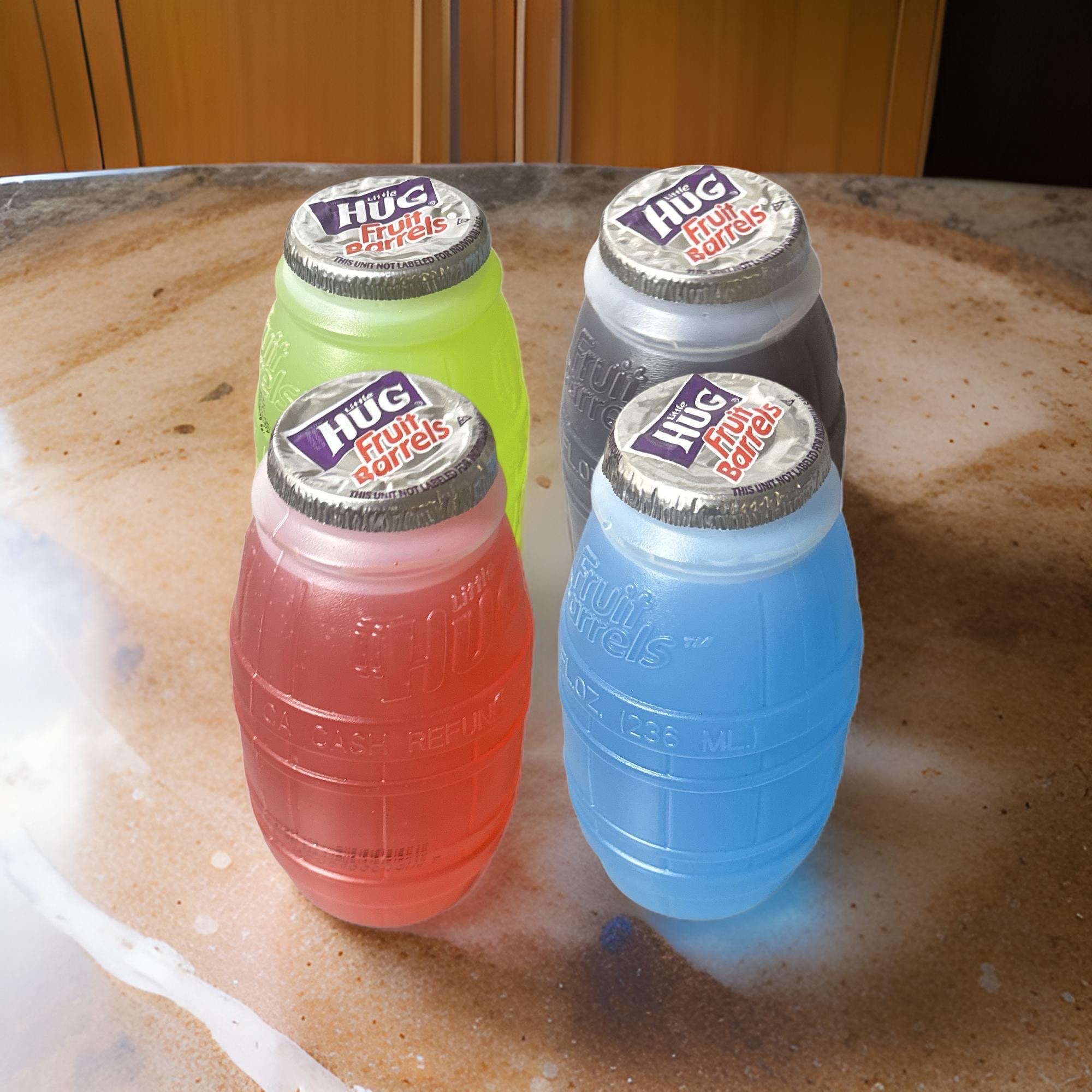 Little Hug Fruit Barrel Drinks, Original Flavors, 8 oz, 4 Pack 5