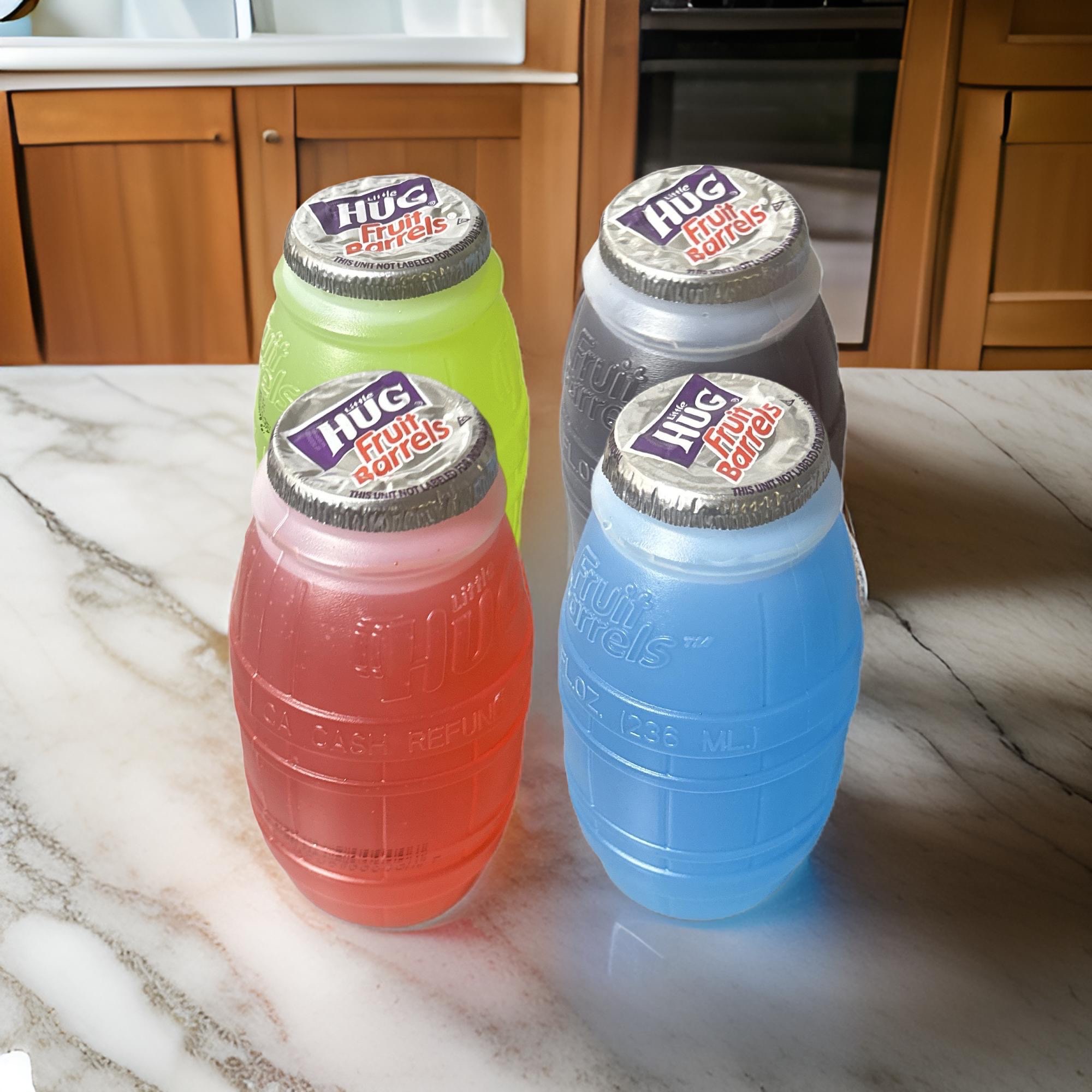 Little Hug Fruit Barrel Drinks, Original Flavors, 8 oz, 4 Pack 2