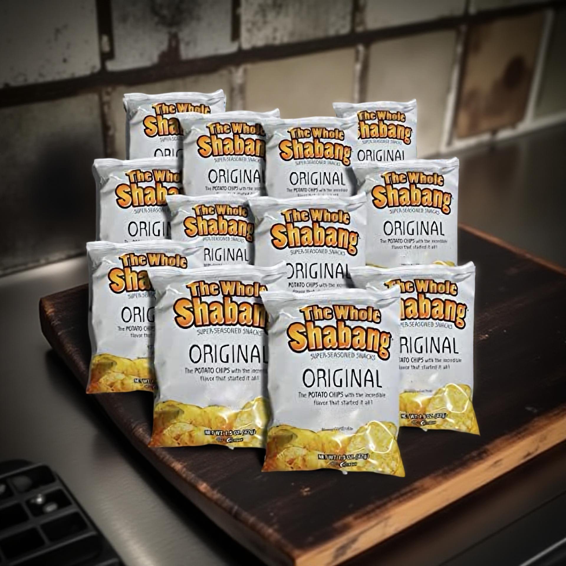 The Whole Shabang Potato Chips by Moon Lodge 1.5 Oz | Original | Pack of 12 5