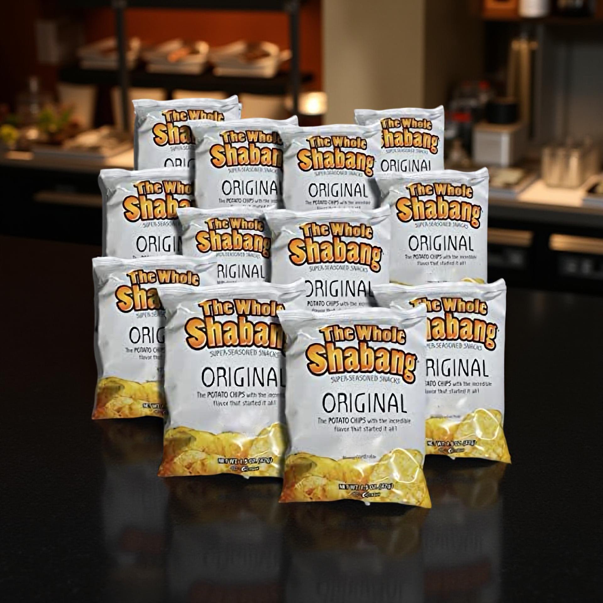 The Whole Shabang Potato Chips by Moon Lodge 1.5 Oz | Original | Pack of 12 8