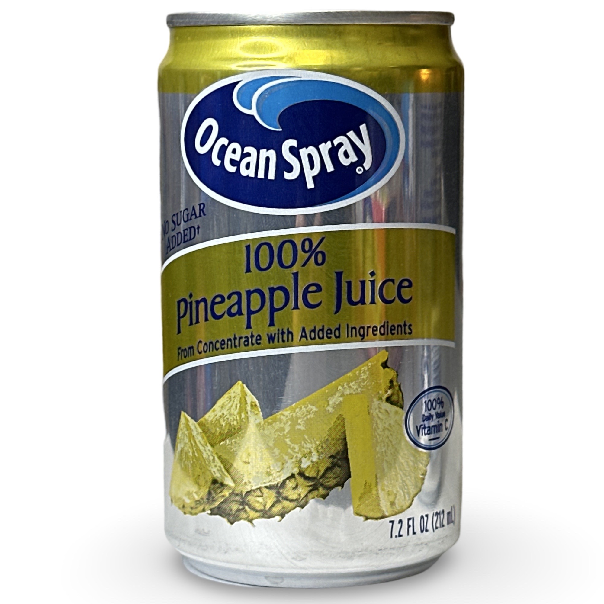 12x Ocean Spray 100% Pineapple Juice, 7.2 oz Cans