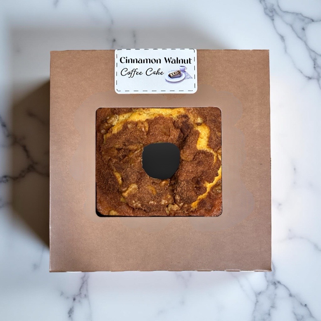 Carlotta's Bakery Authentic New York Round Coffee Cakes (24 Oz, Cinnamon Walnut) 6