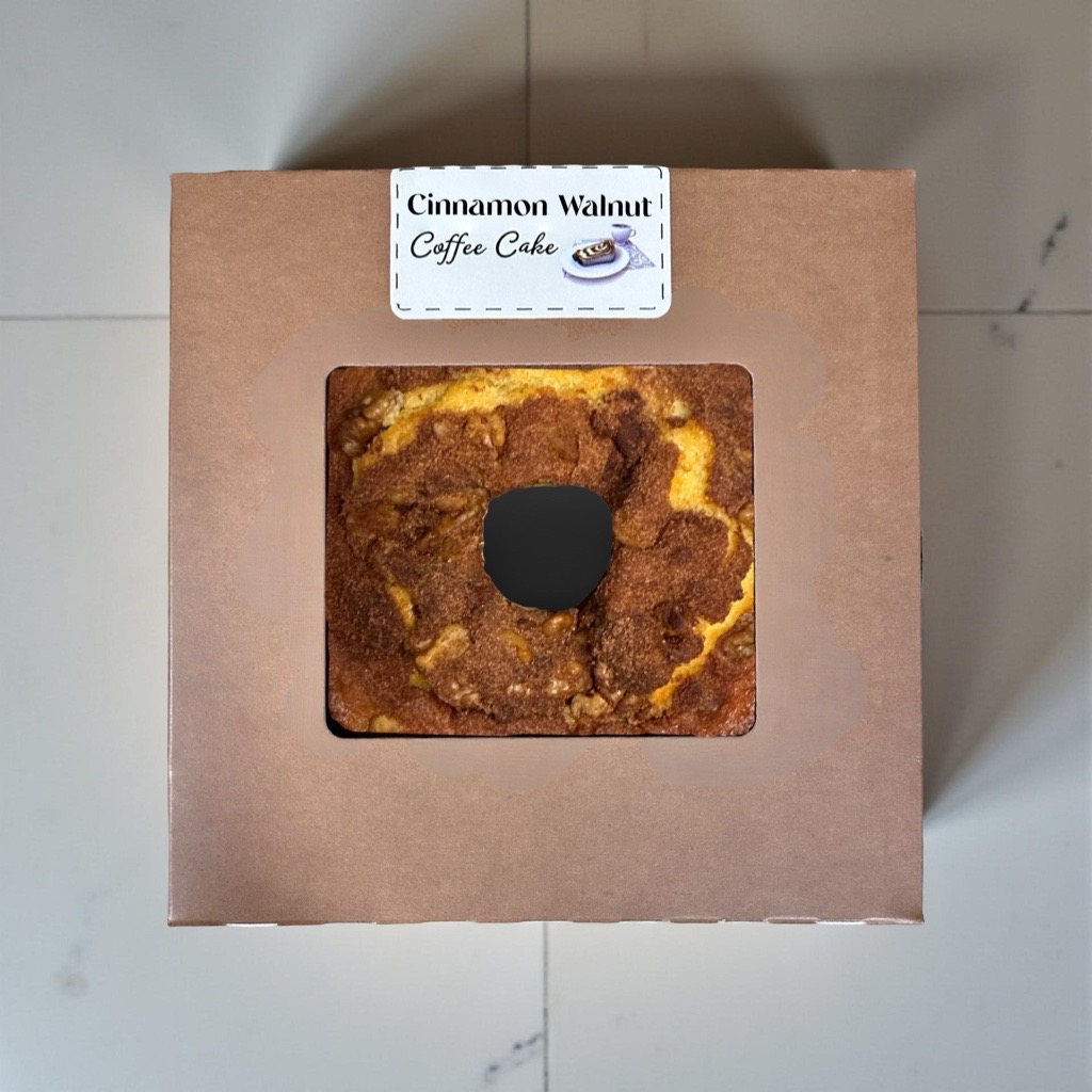 Carlotta's Bakery Authentic New York Round Coffee Cakes (24 Oz, Cinnamon Walnut) 7