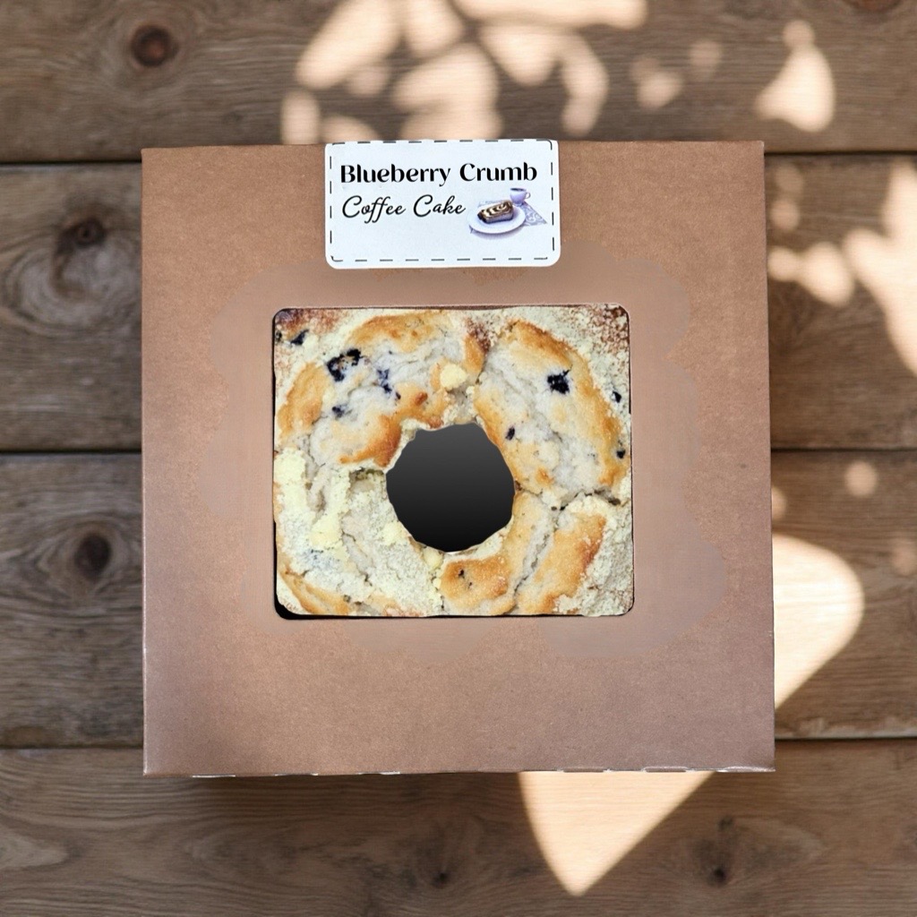 Carlotta's Bakery Authentic New York Round Coffee Cakes (24 Oz, Blueberry Crumb) 2