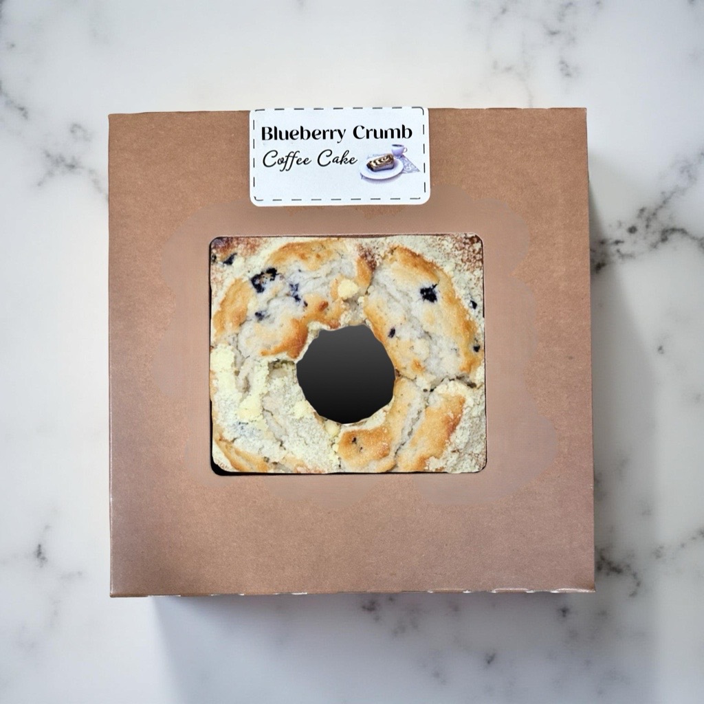 Carlotta's Bakery Authentic New York Round Coffee Cakes (24 Oz, Blueberry Crumb) 4