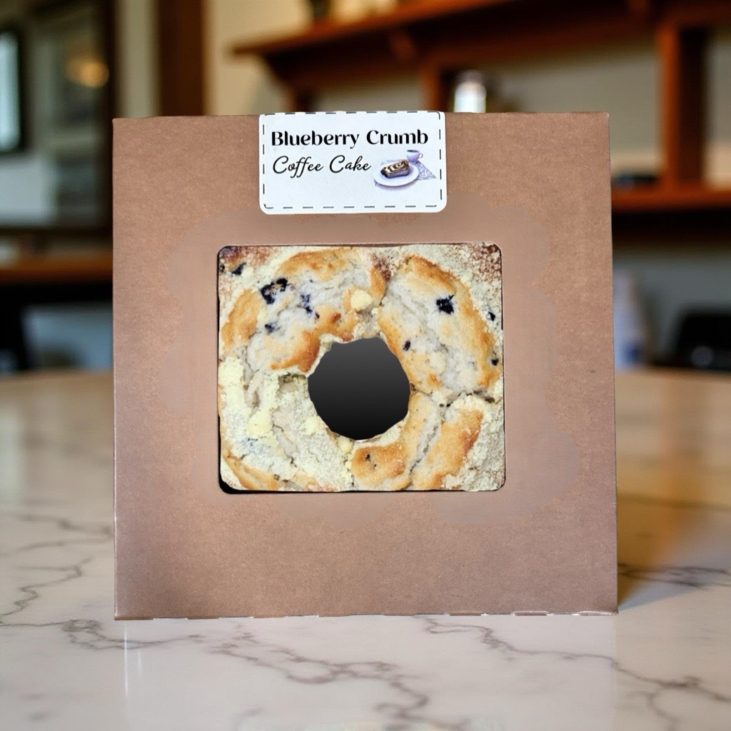 Carlotta's Bakery Authentic New York Round Coffee Cakes (24 Oz, Blueberry Crumb) 7