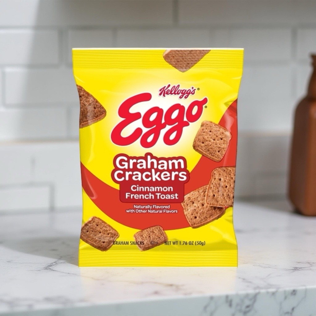 Eggo French Toast Graham Crackers, School Approved Smart Snacks, Cinnamon Flavor | 10 Bags 5