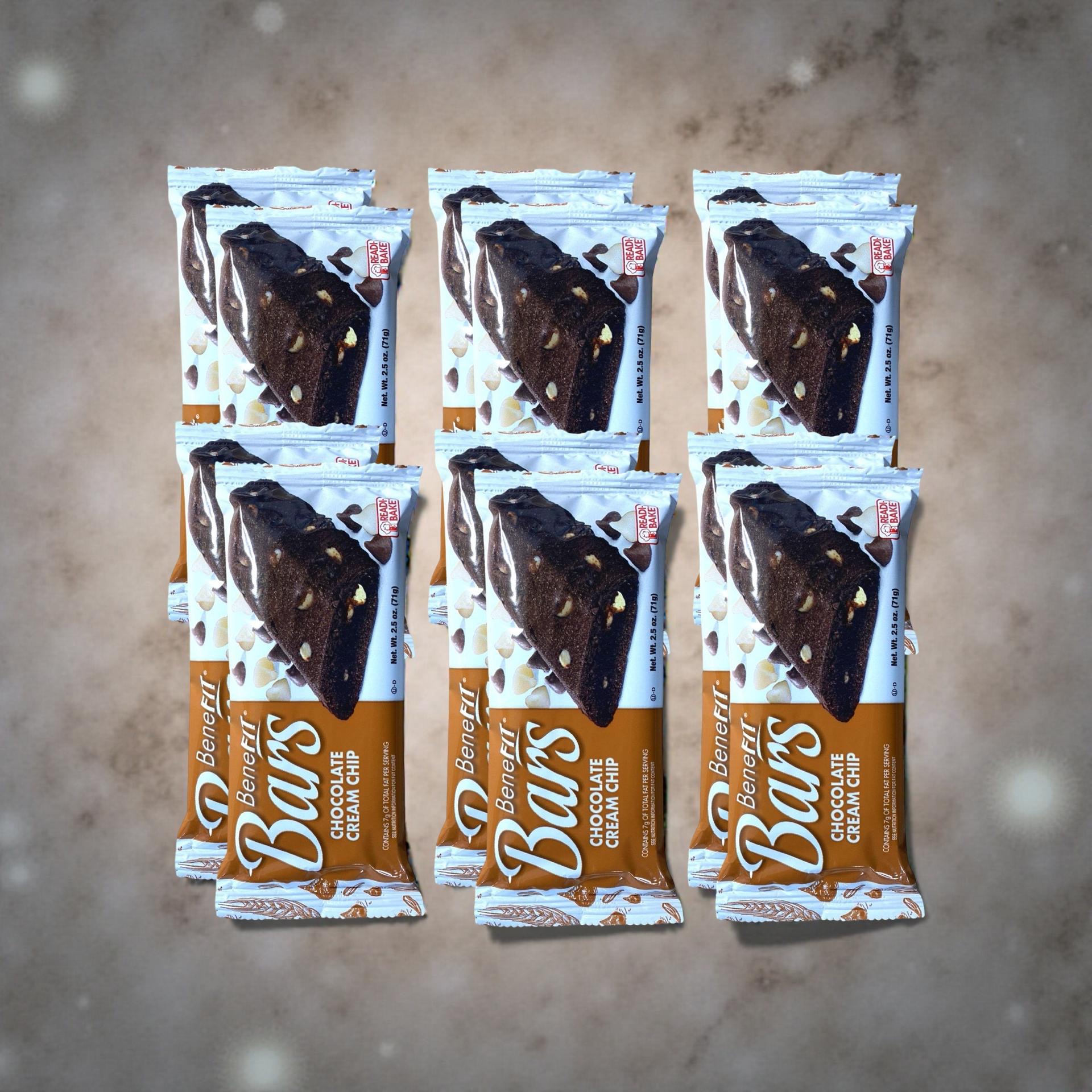 Chocolate Cookies N Cream Chip BeneFit Bars, Pack of 12 4