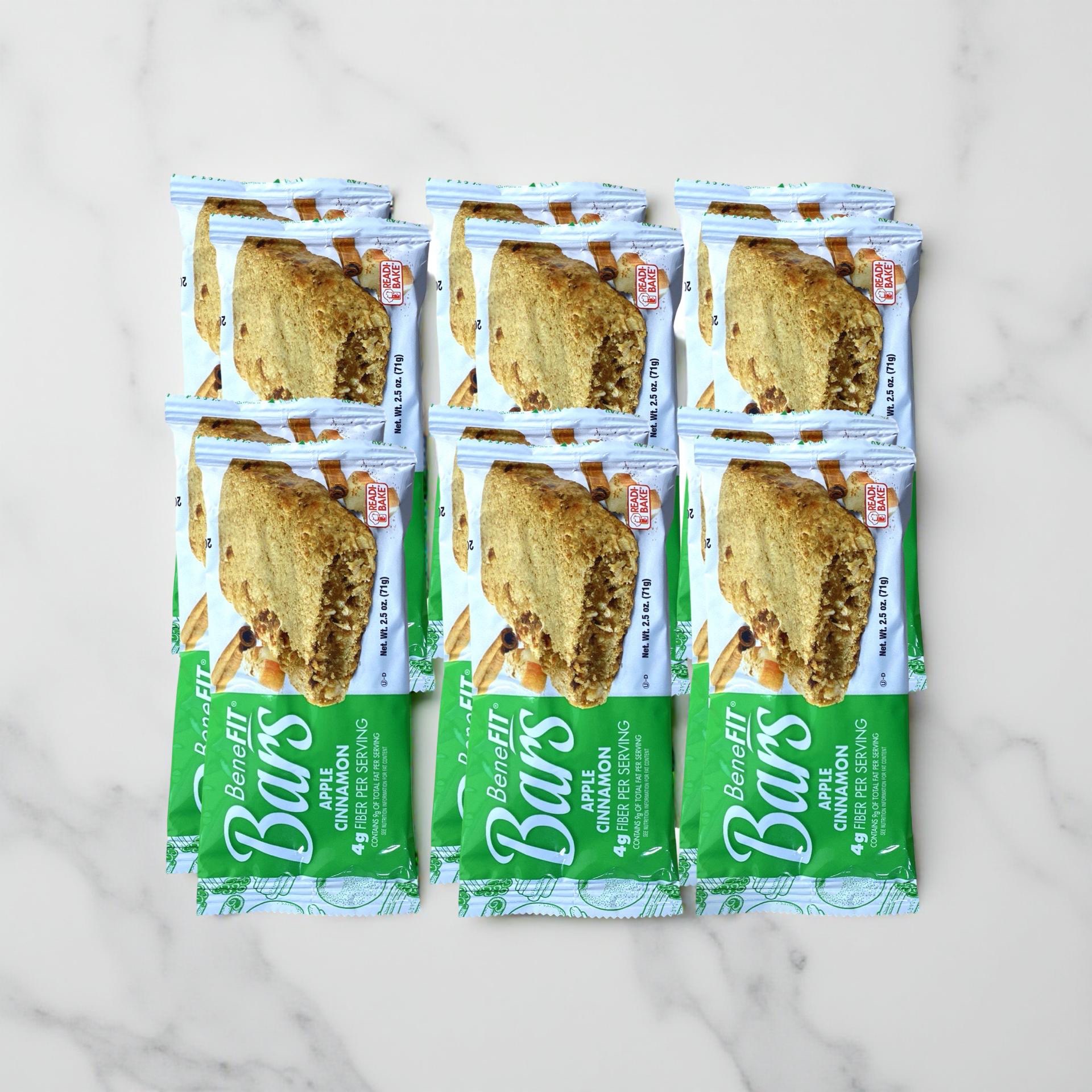 Apple Cinnamon BeneFit Bars by Readi-Bake, 2.5 Oz, 12 Bars 5