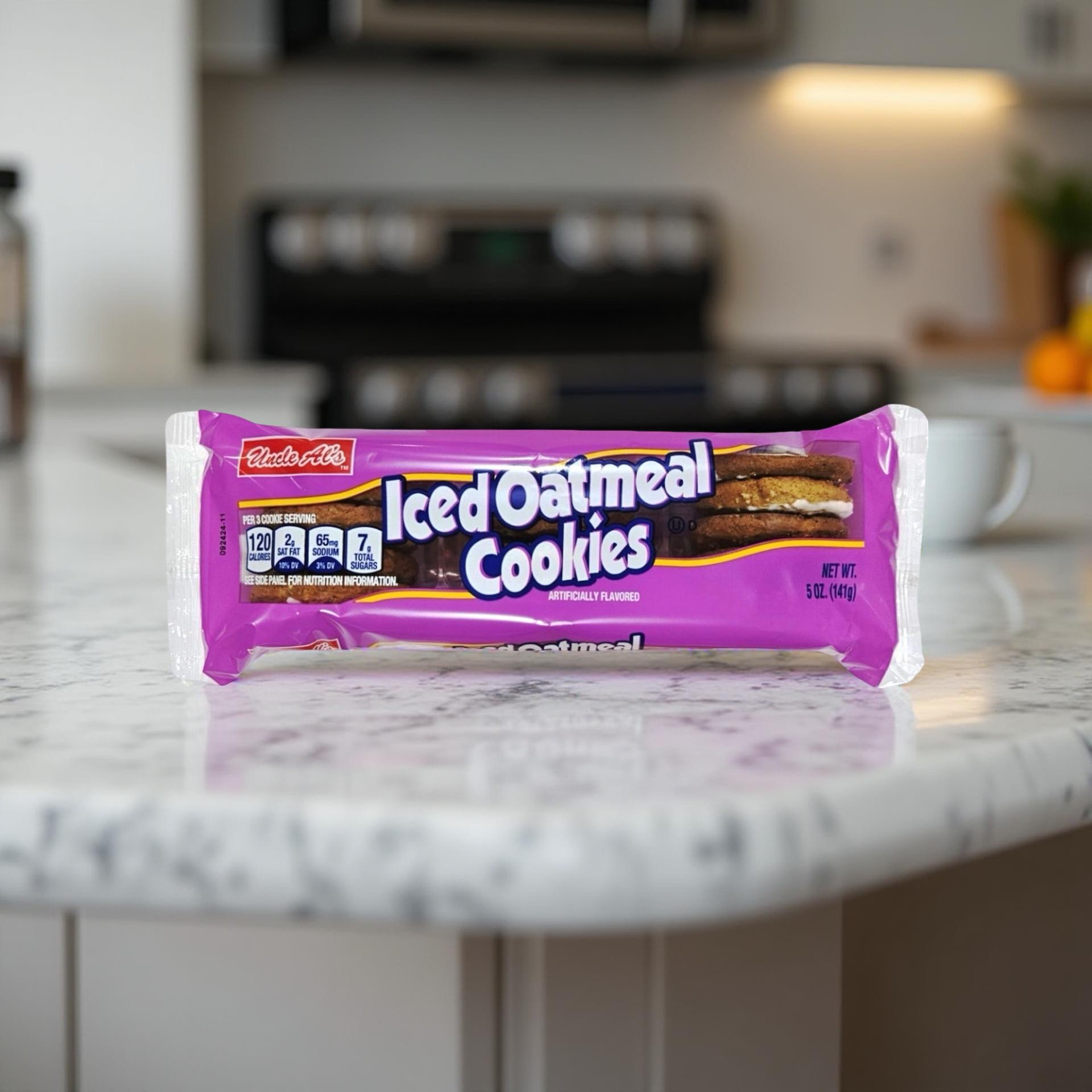 Uncle Al's Iced Oatmeal Cookies, 5 oz, 2 Packs 3
