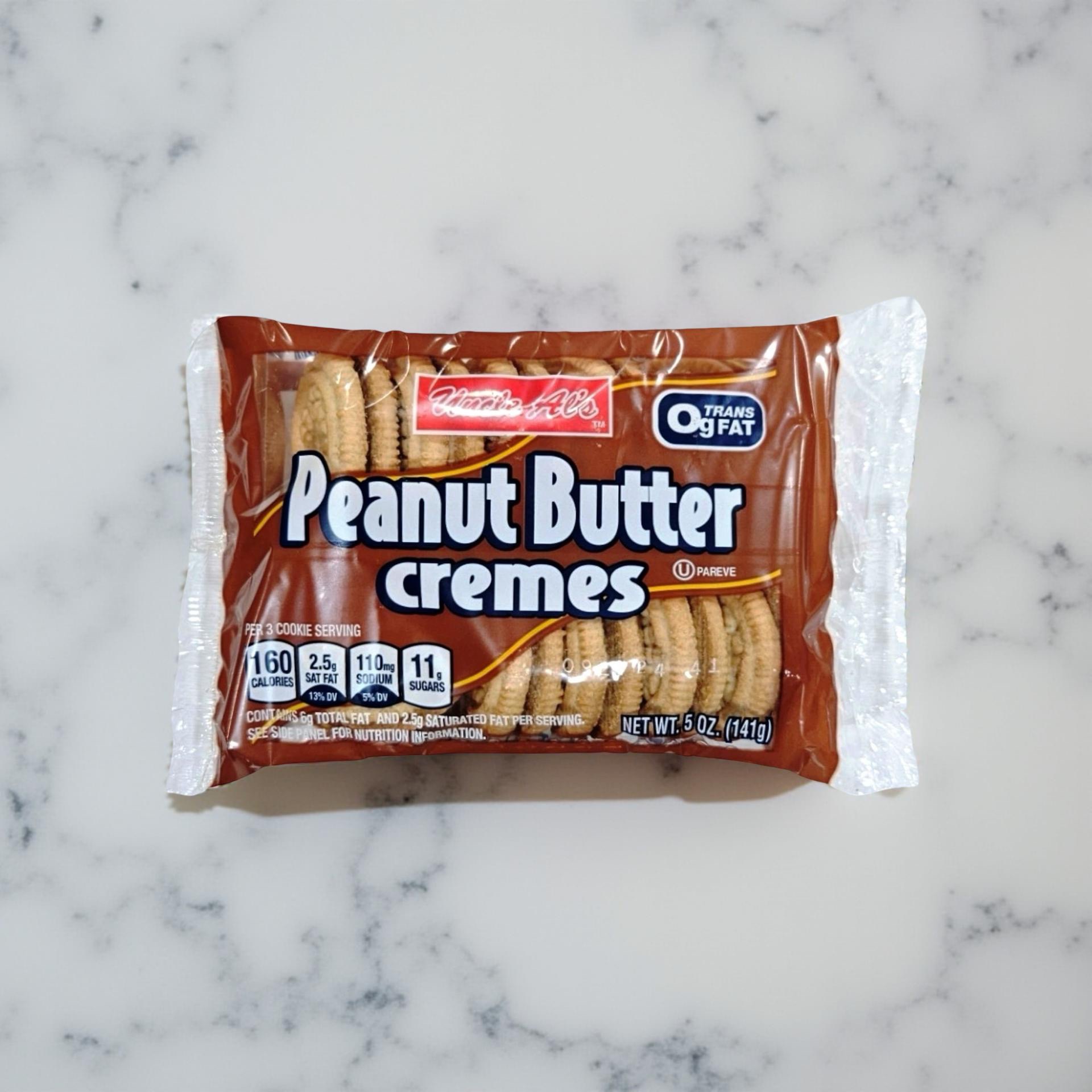 Uncle Al's Peanut Butter Cremes Cookies, 5 Oz, 2 Packs 5