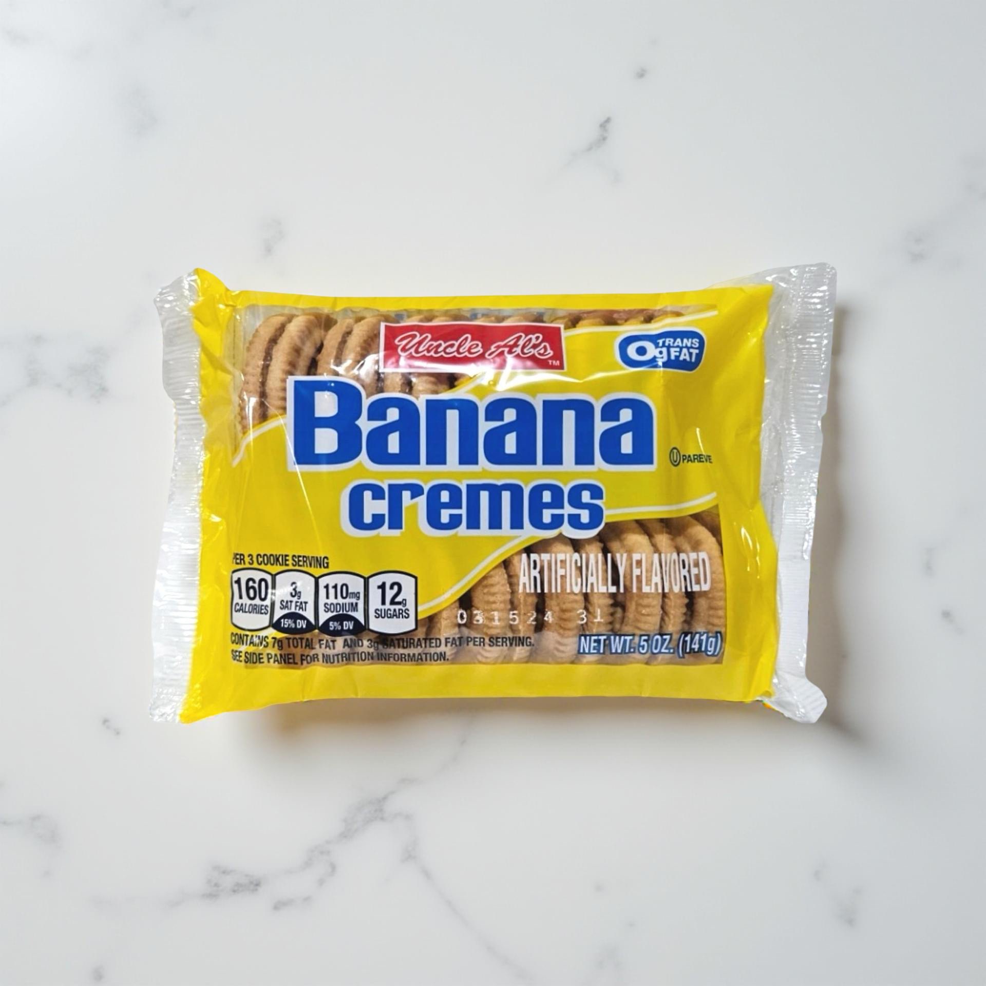 Uncle Al's Banana Creme Cookies, 5 Oz, 2 Packs 4