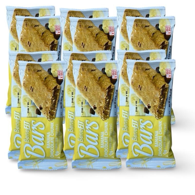 Banana Chocolate Chunk BeneFit Bars by Readi-Bake 2.5 Oz, 12 Pack 2