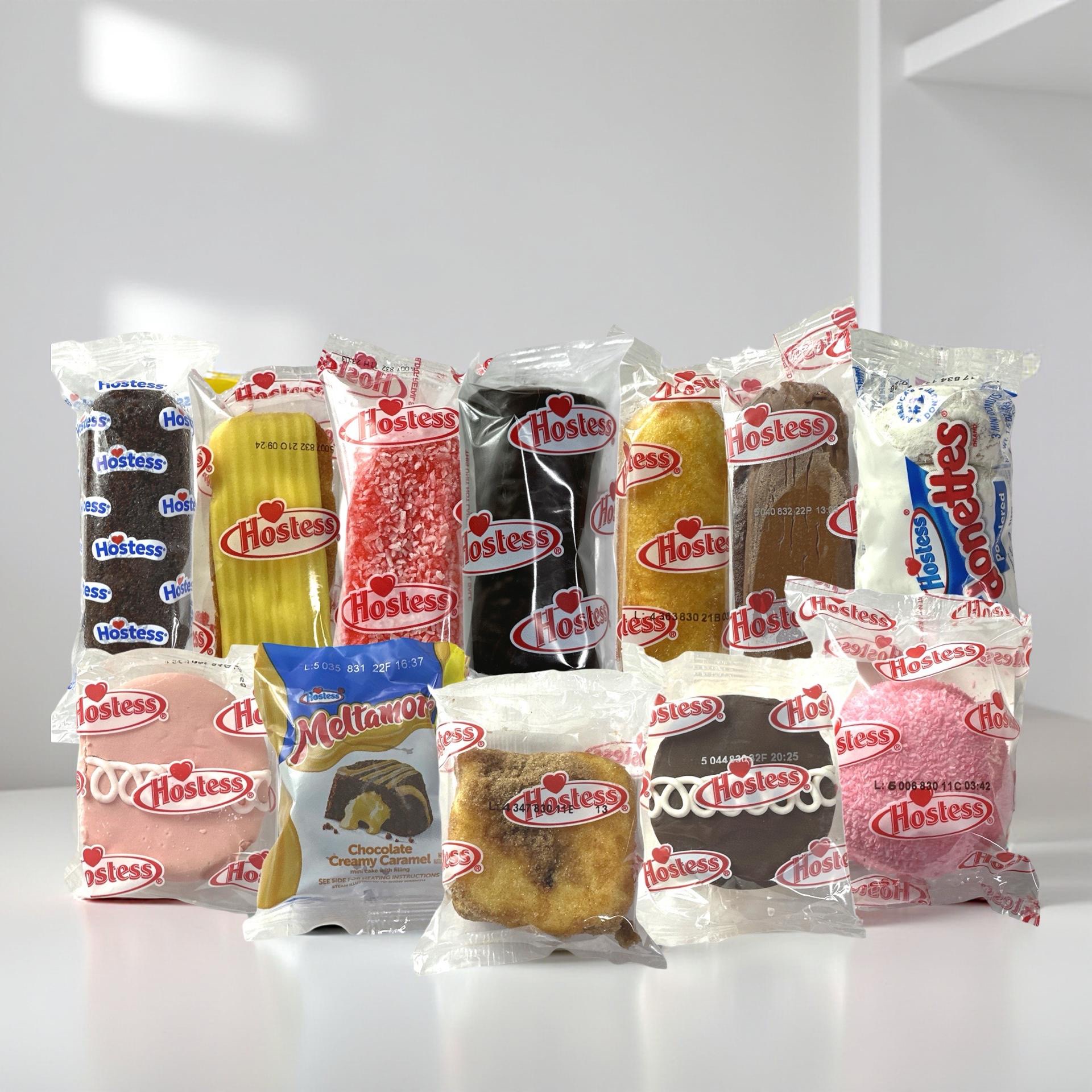 Hostess 30 Snack Cake Variety Pack, 10 Flavors Or More including Cupcakes, Cinnamon Rolls, Danish, Ding Dongs, Twinkies, Zingers 2