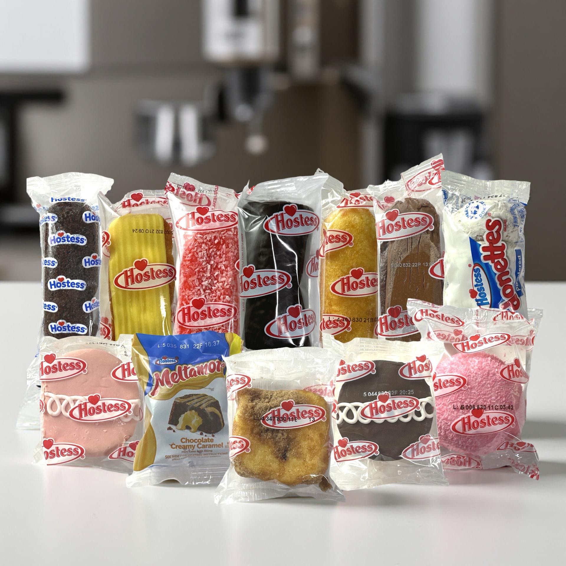 Hostess 30 Snack Cake Variety Pack, 10 Flavors Or More including Cupcakes, Cinnamon Rolls, Danish, Ding Dongs, Twinkies, Zingers 4