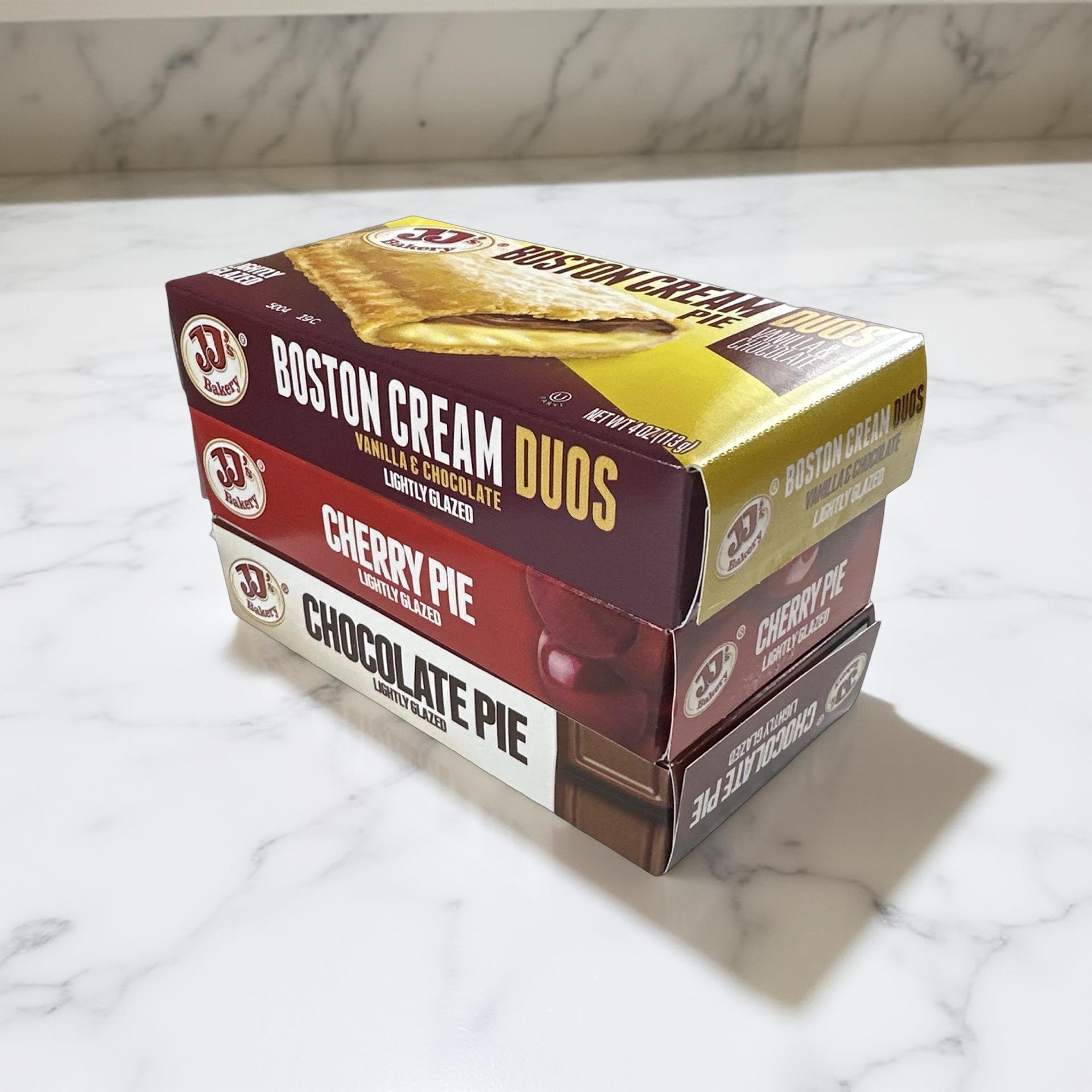 JJ's Bakery Pies Variety Pack (Chocolate / Boston Cream / Cherry) | 12 Count 4