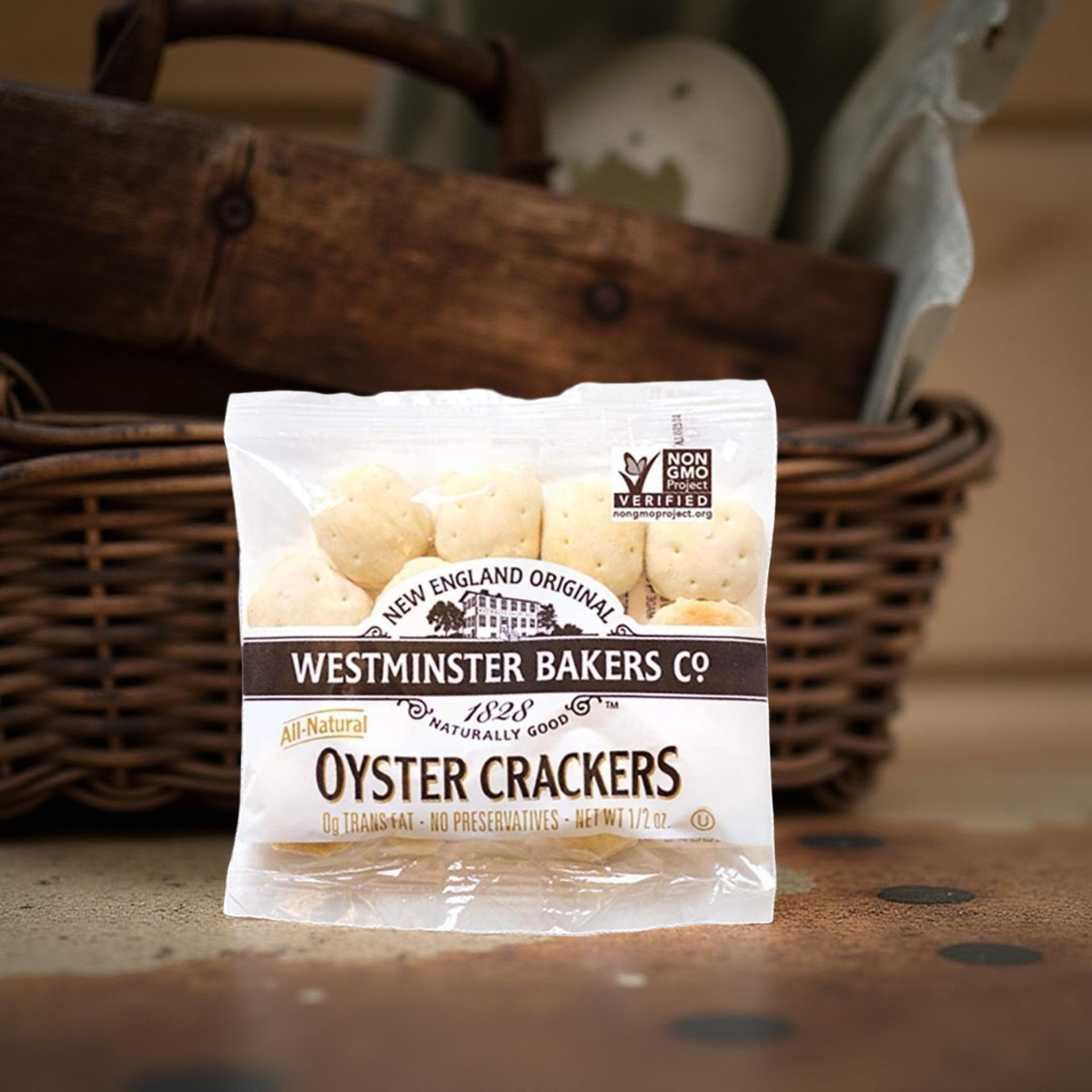 Westminster Bakers Company Premium Restaurant Oyster Crackers,  (50 Count, 1/2 Oz.) 3