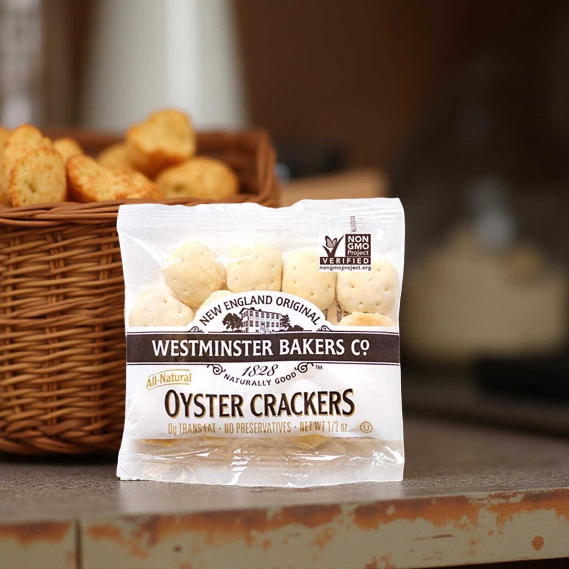 Westminster Bakers Company Premium Restaurant Oyster Crackers,  (50 Count, 1/2 Oz.) 4
