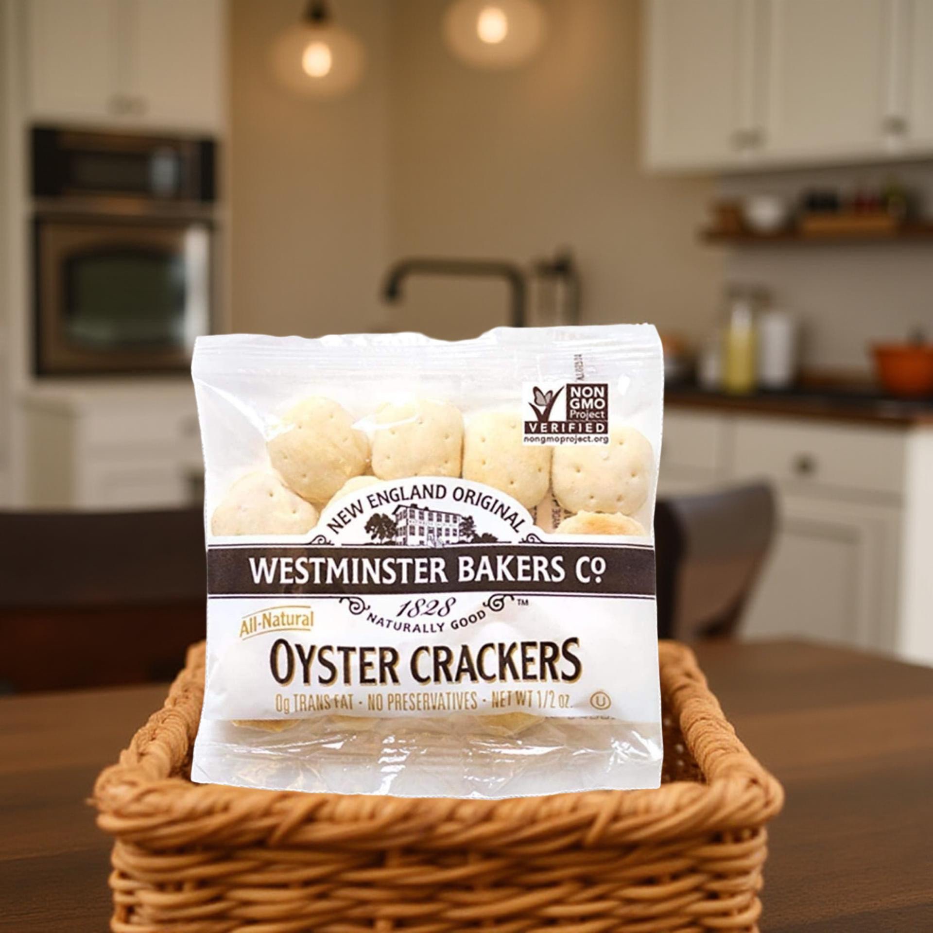 Westminster Bakers Company Premium Restaurant Oyster Crackers,  (50 Count, 1/2 Oz.) 5