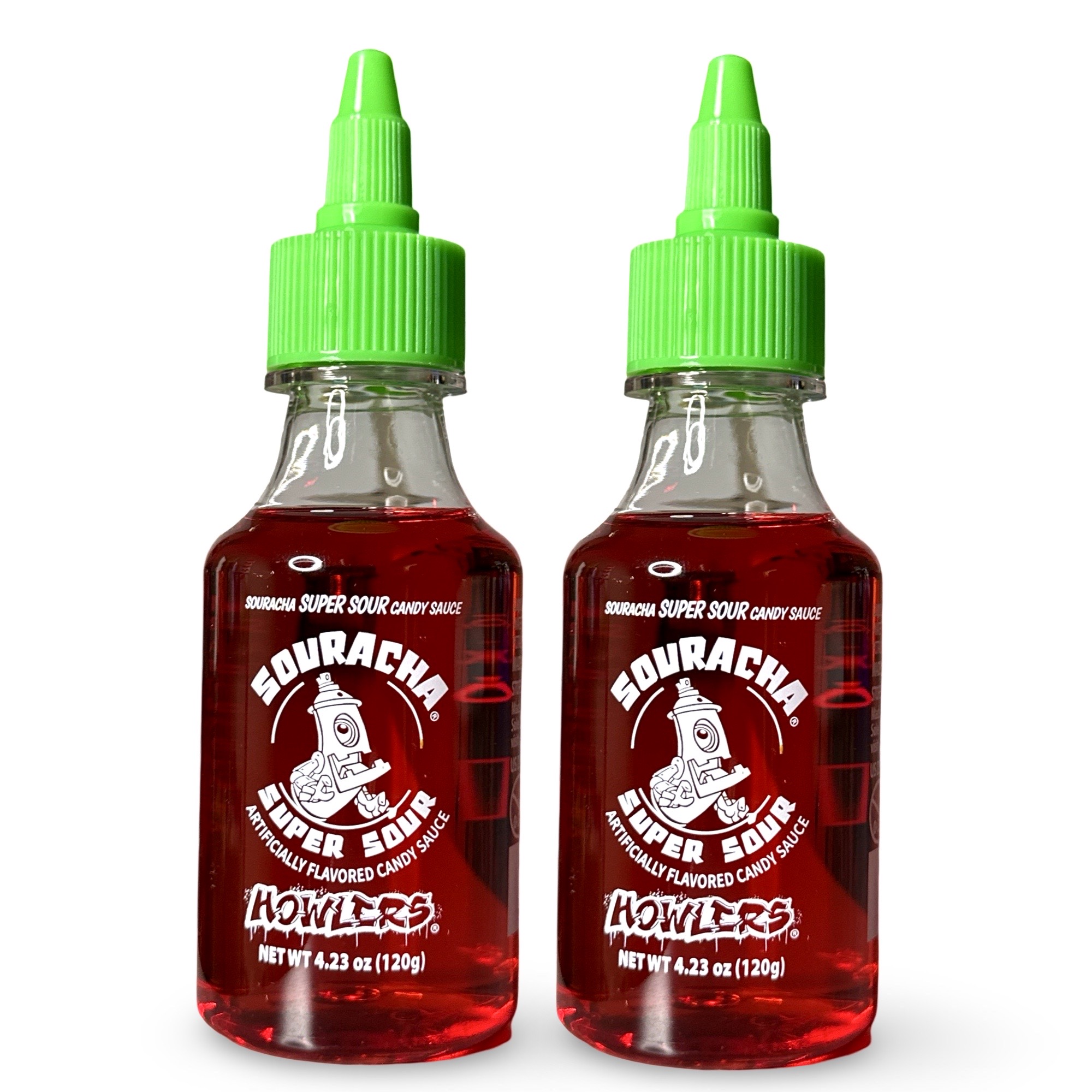 Souracha Sour Candy – 2 Bottles of Bold Sour Flavor for Candy Lovers