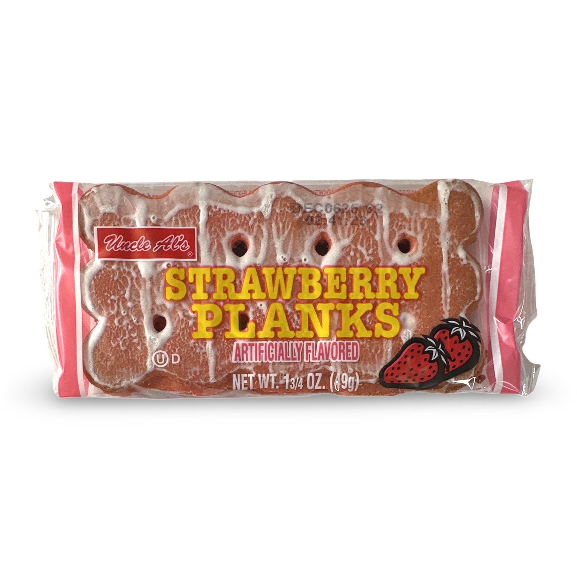 Uncle Al's Strawberry Stage Planks, 12 Pack Box