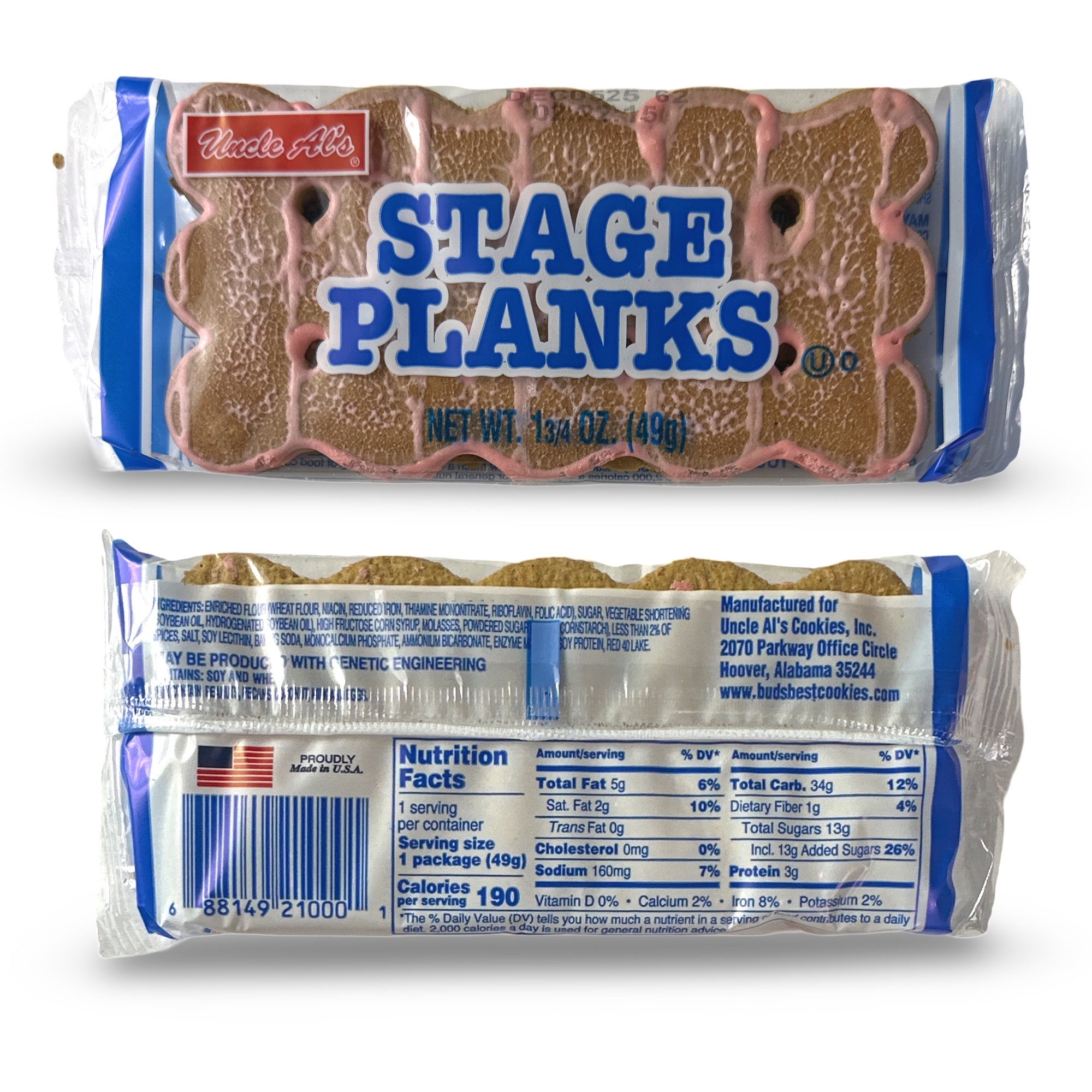 Stage Planks Ultimate Variety Pack   | Includes Old Fashioned, Lemon, Banana, and Strawberry | 12 Bars 6