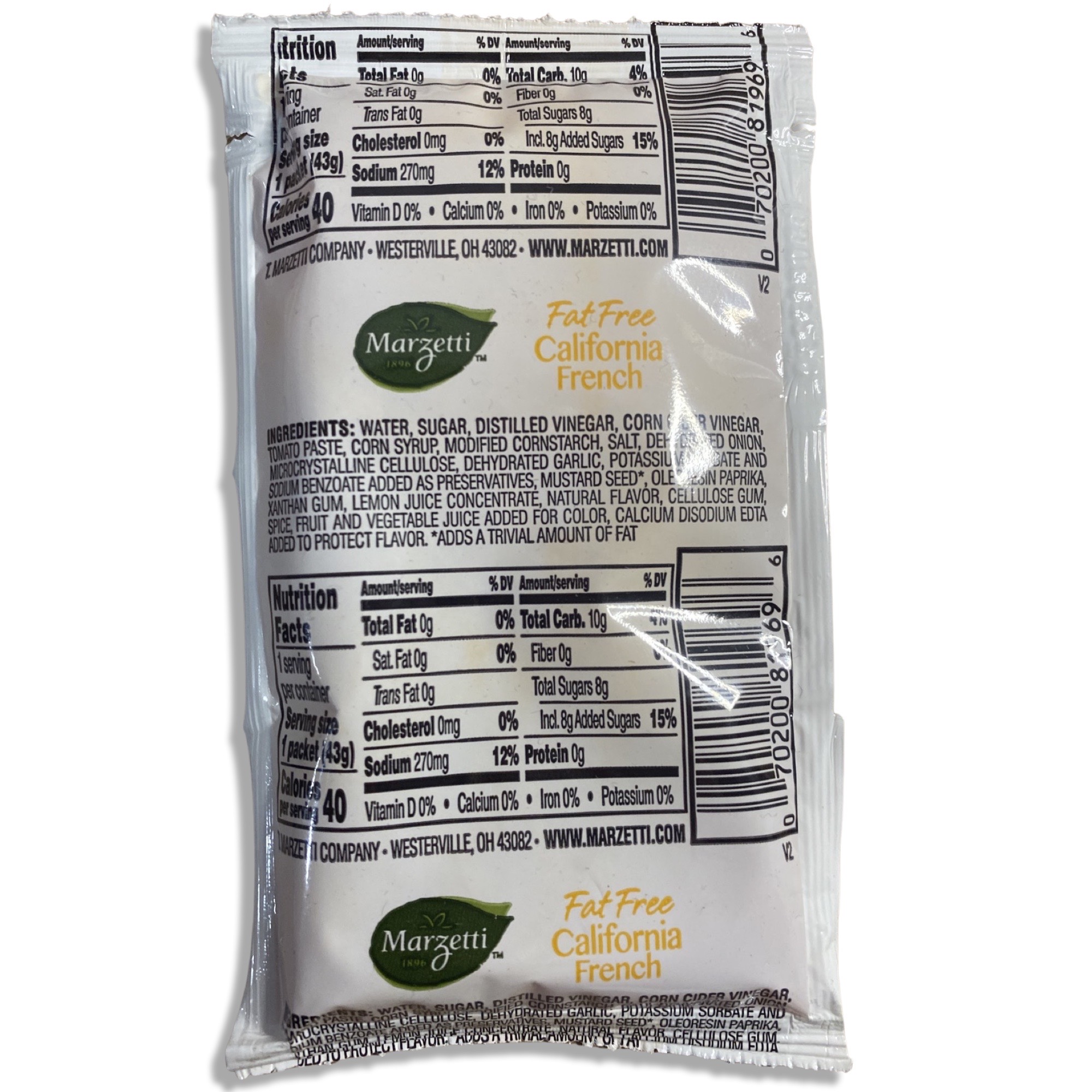 Fat Free California French Salad Dressing Packets | Value Pack | 1.5 Ounce | 20 Count 3