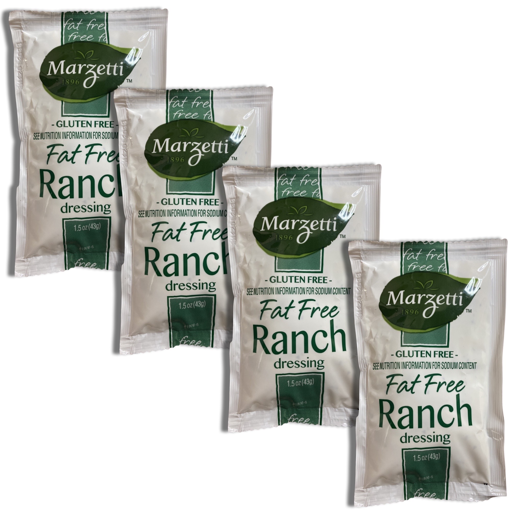 Fat Free Ranch Salad Dressing Packets | Value Pack | 1.5 Ounce | 20 Count 5