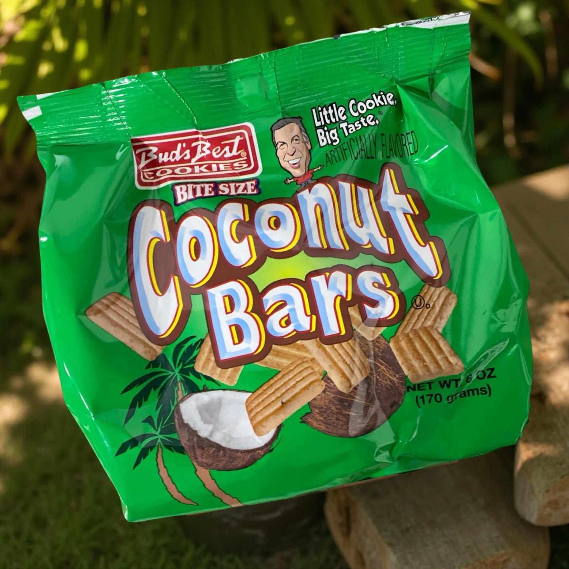 2x Bud's Best Bite Size Coconut Bars Cookies, 6 Oz Bags 5