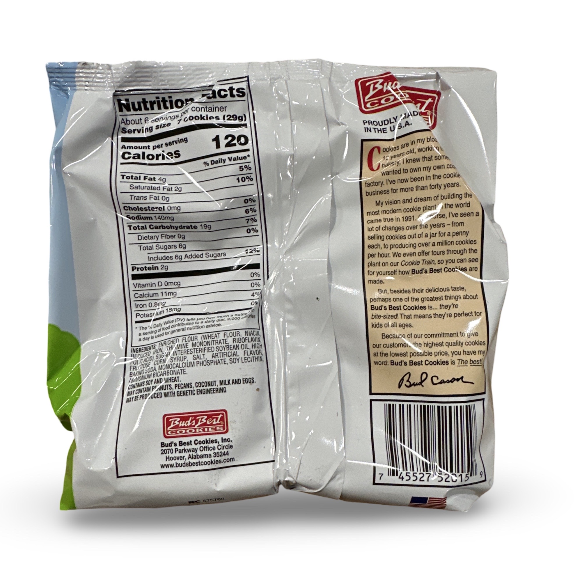 2x Bud's Best Bite Size Animal Cookies, 6 Oz Bags 3