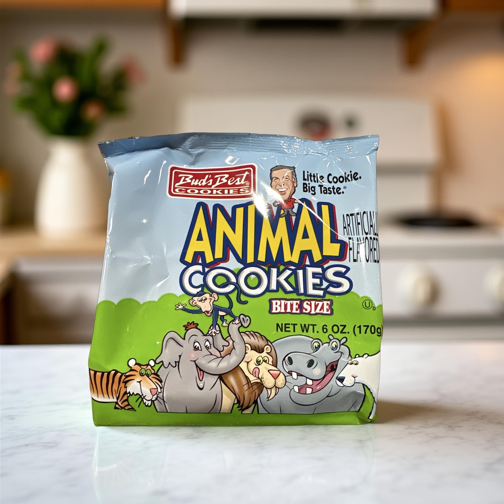 2x Bud's Best Bite Size Animal Cookies, 6 Oz Bags 5