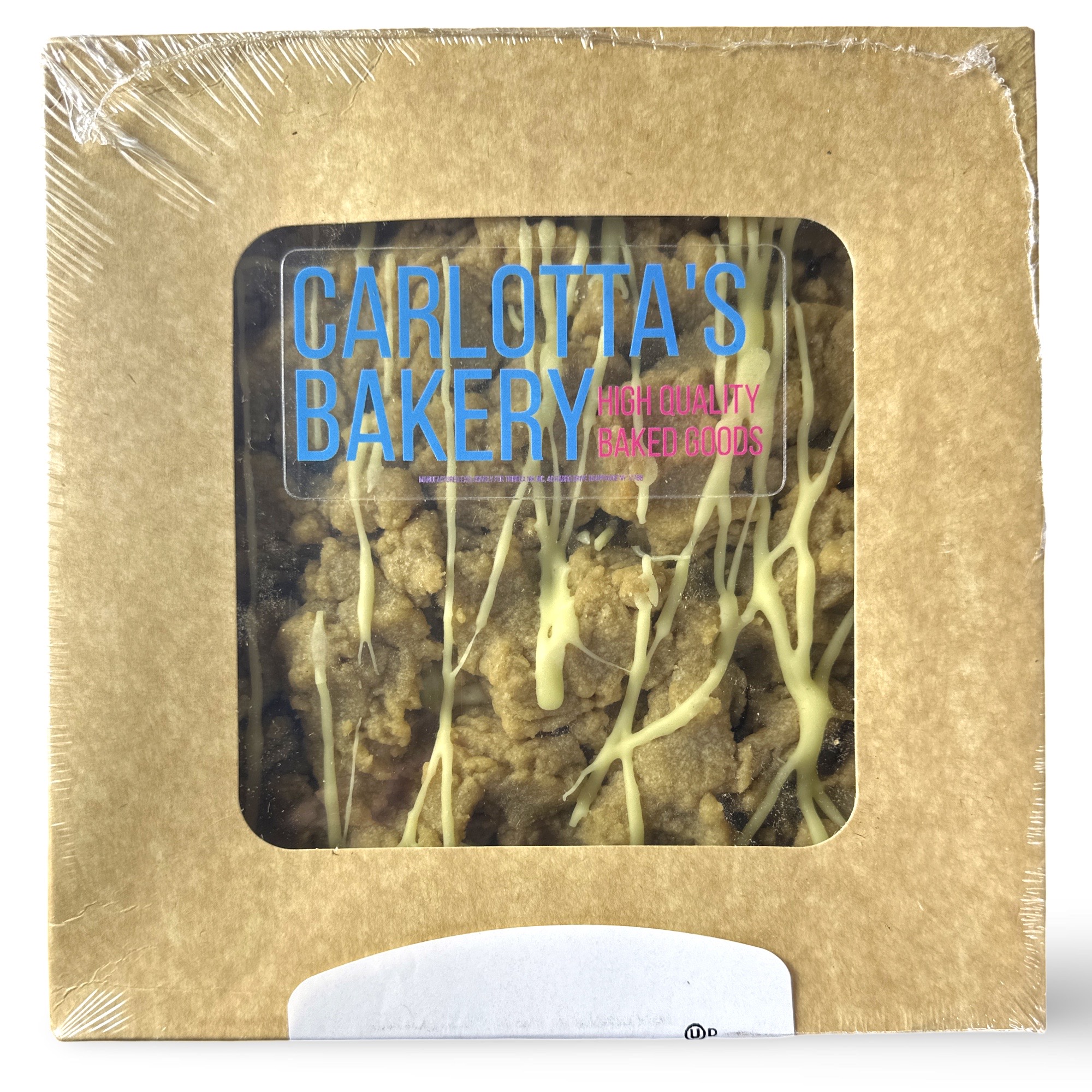 Carlotta's Bakery Authentic New York Cream Cheese Crumb Coffee Cakes