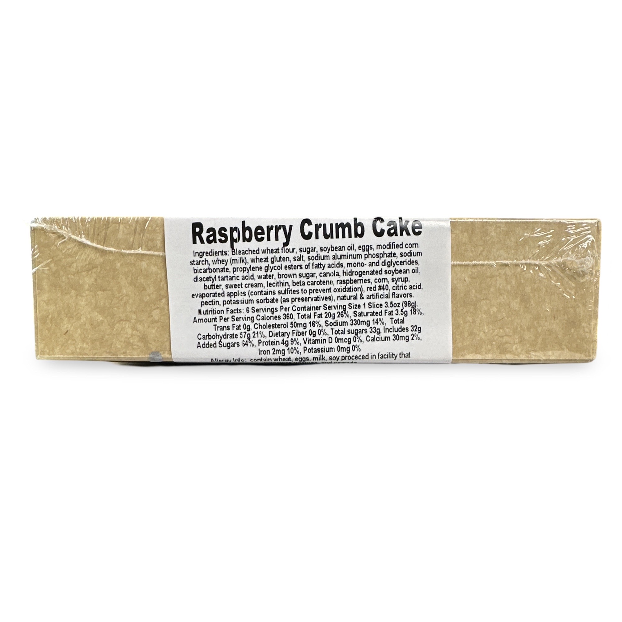 Carlotta's Bakery Authentic New York Crumb Coffee Cakes (22 Oz, Raspberry) 2