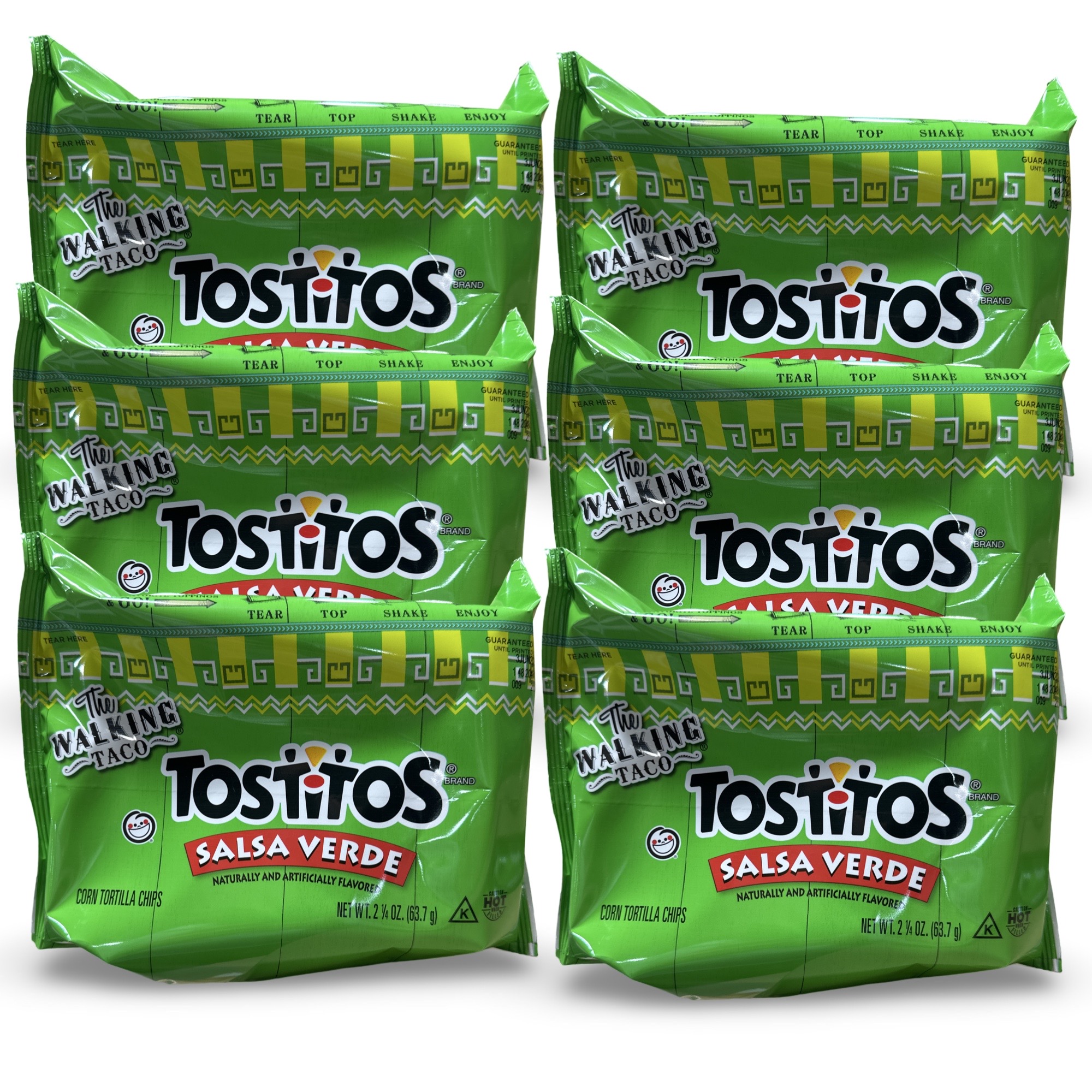 Frito Lay Tostitos Walking Taco, Salsa Verde Tortilla Chips, 2.25 Ounce, 18 Per Case 3