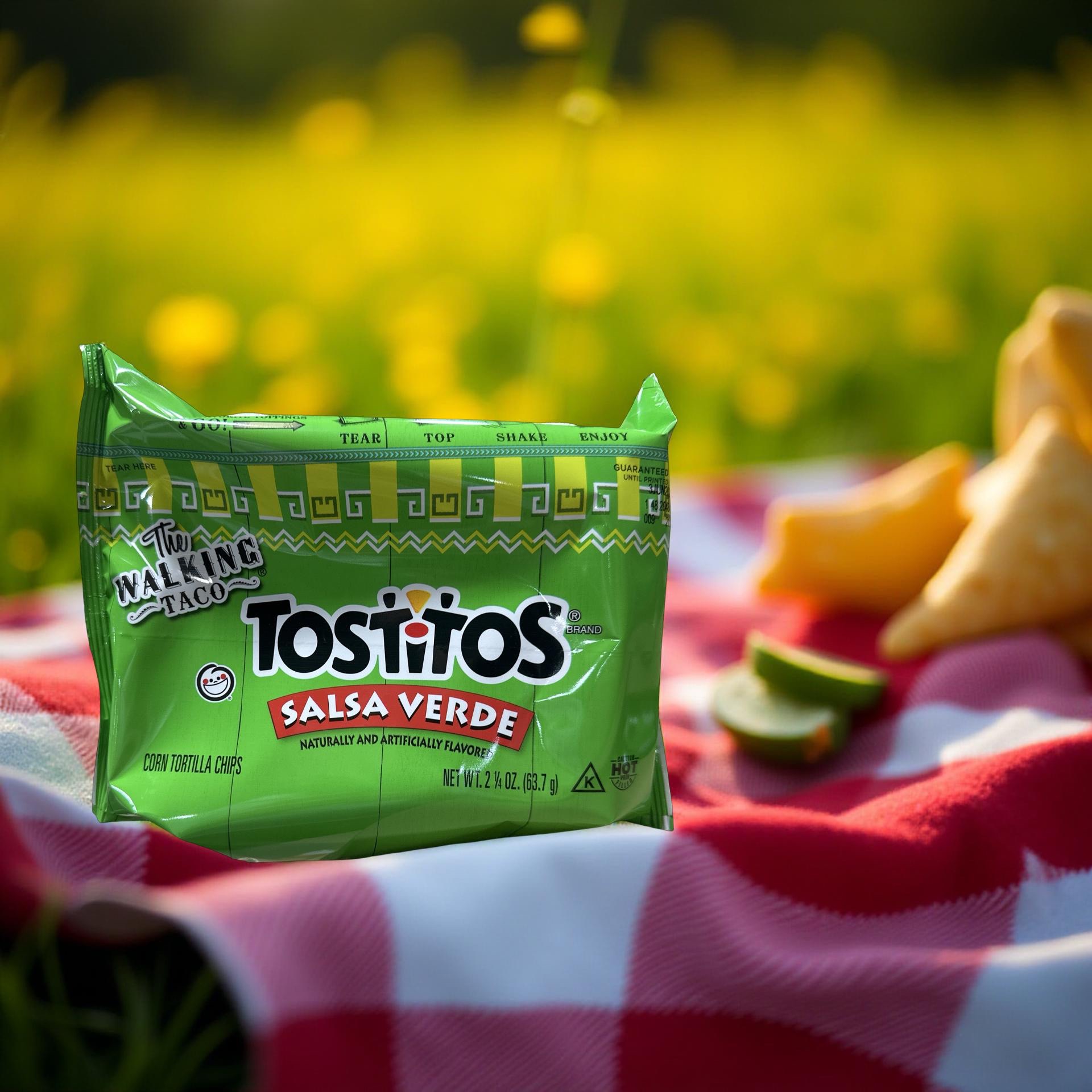 Frito Lay Tostitos Walking Taco, Salsa Verde Tortilla Chips, 2.25 Ounce, 18 Per Case 4