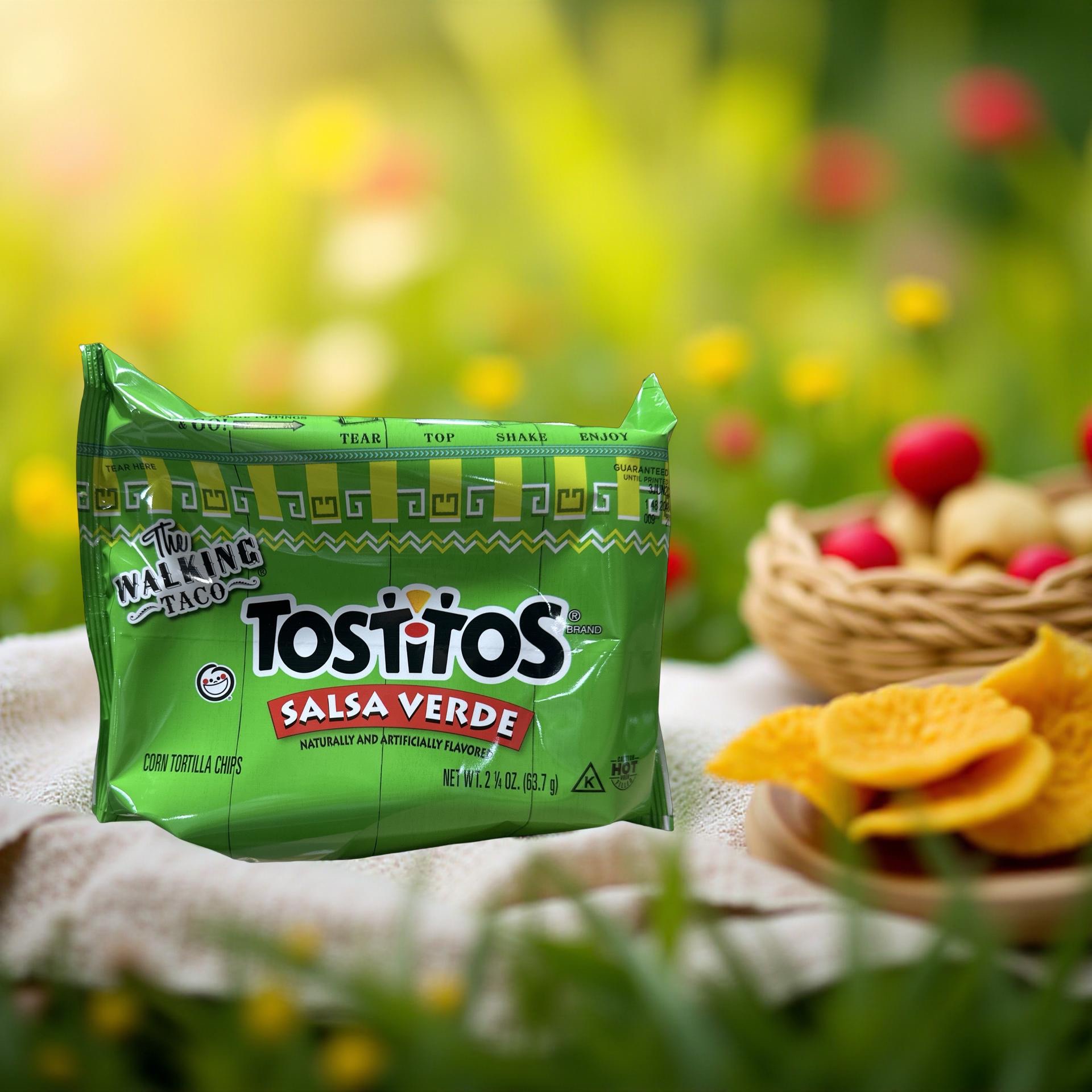 Frito Lay Tostitos Walking Taco, Salsa Verde Tortilla Chips, 2.25 Ounce, 18 Per Case 5