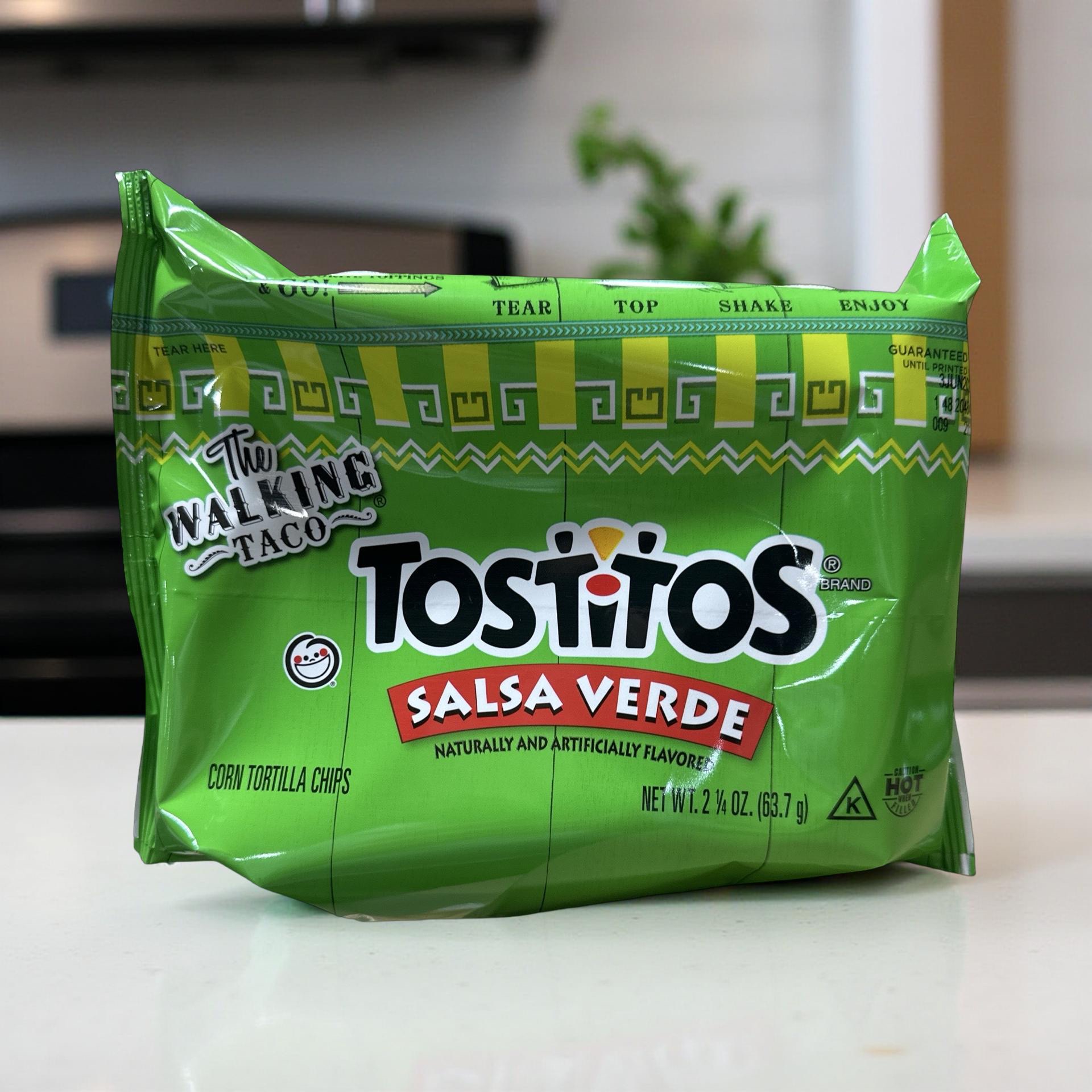 Frito Lay Tostitos Walking Taco, Salsa Verde Tortilla Chips, 2.25 Ounce, 18 Per Case 6