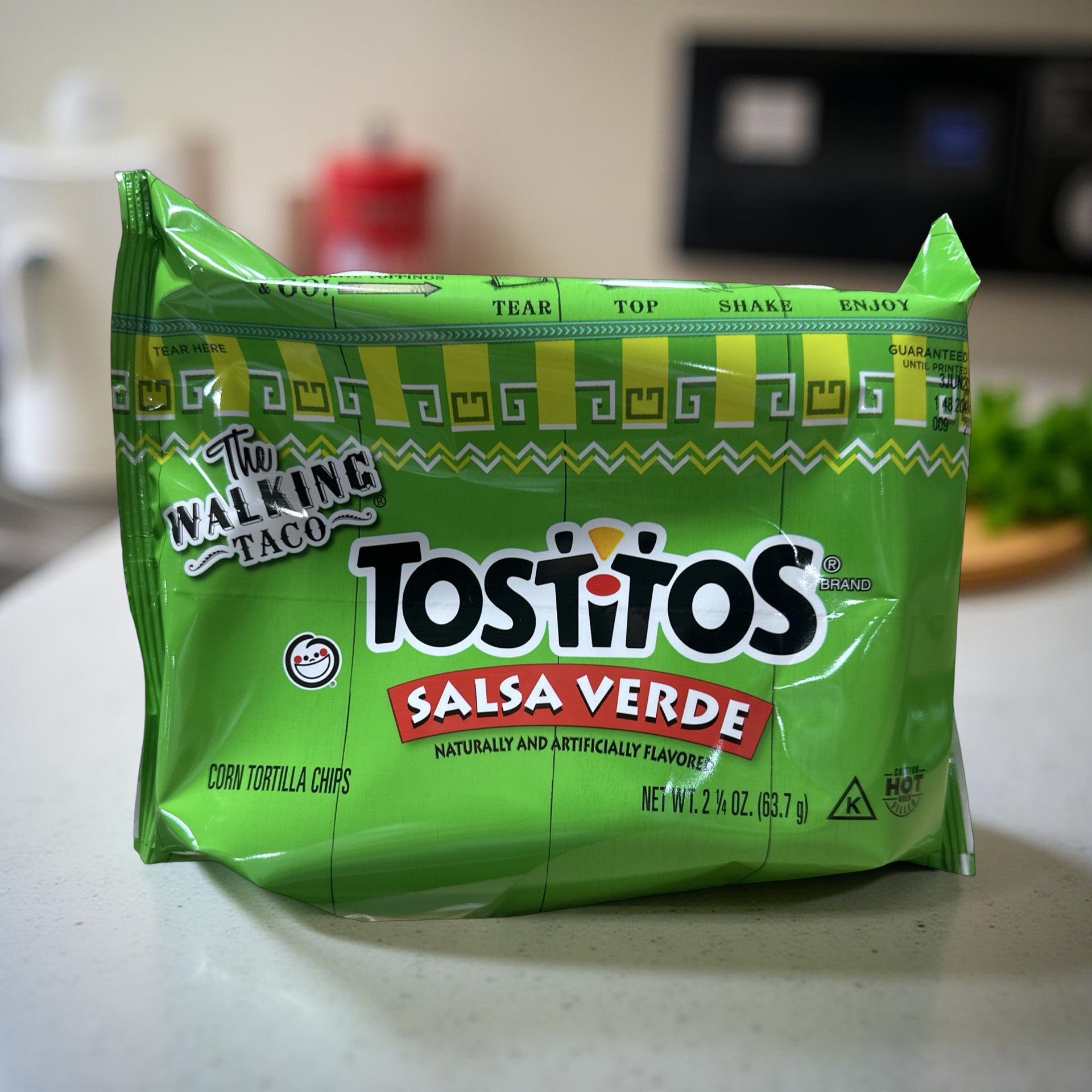 Frito Lay Tostitos Walking Taco, Salsa Verde Tortilla Chips, 2.25 Ounce, 18 Per Case 7
