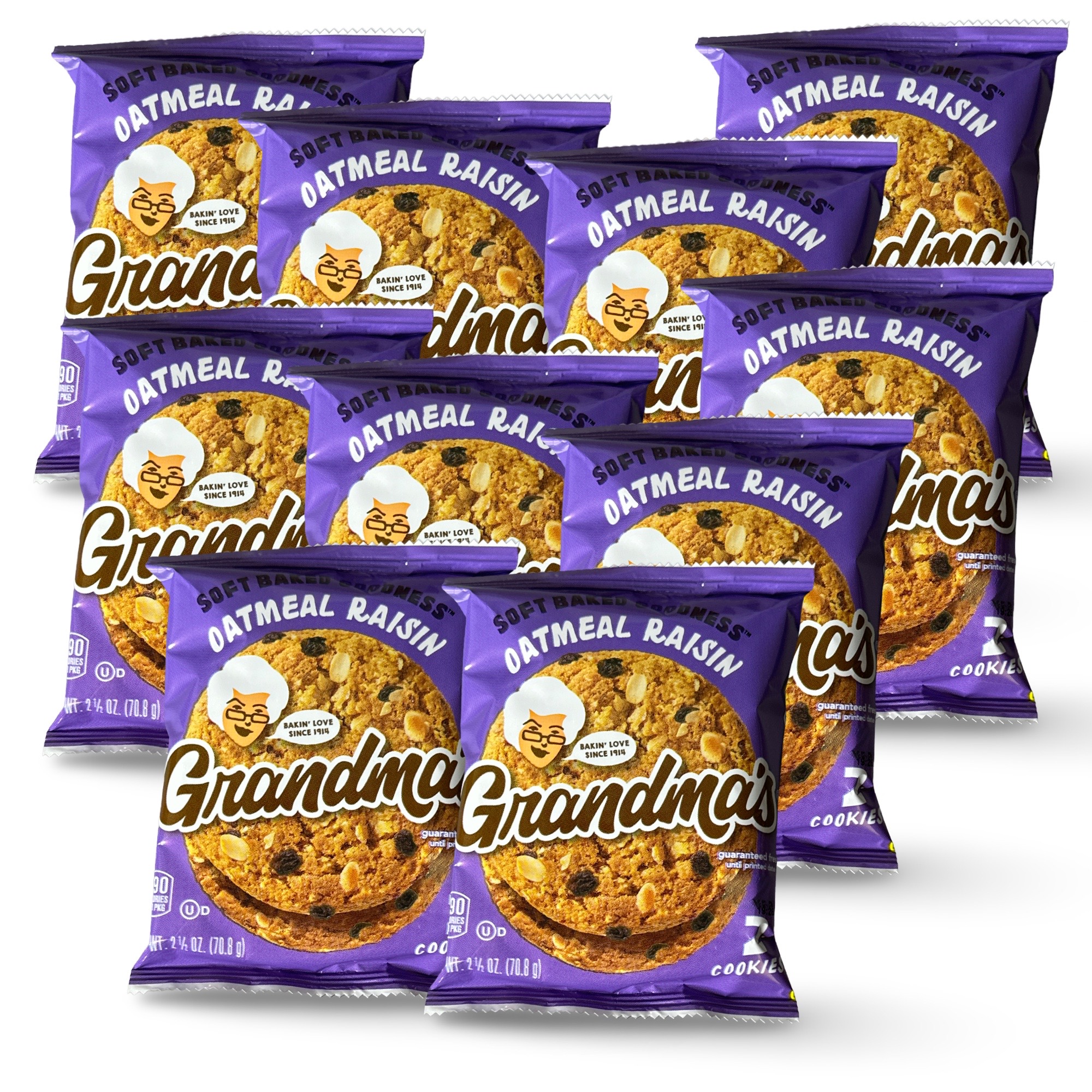 Grandma's Oatmeal Raisin Cookies 10 Pack