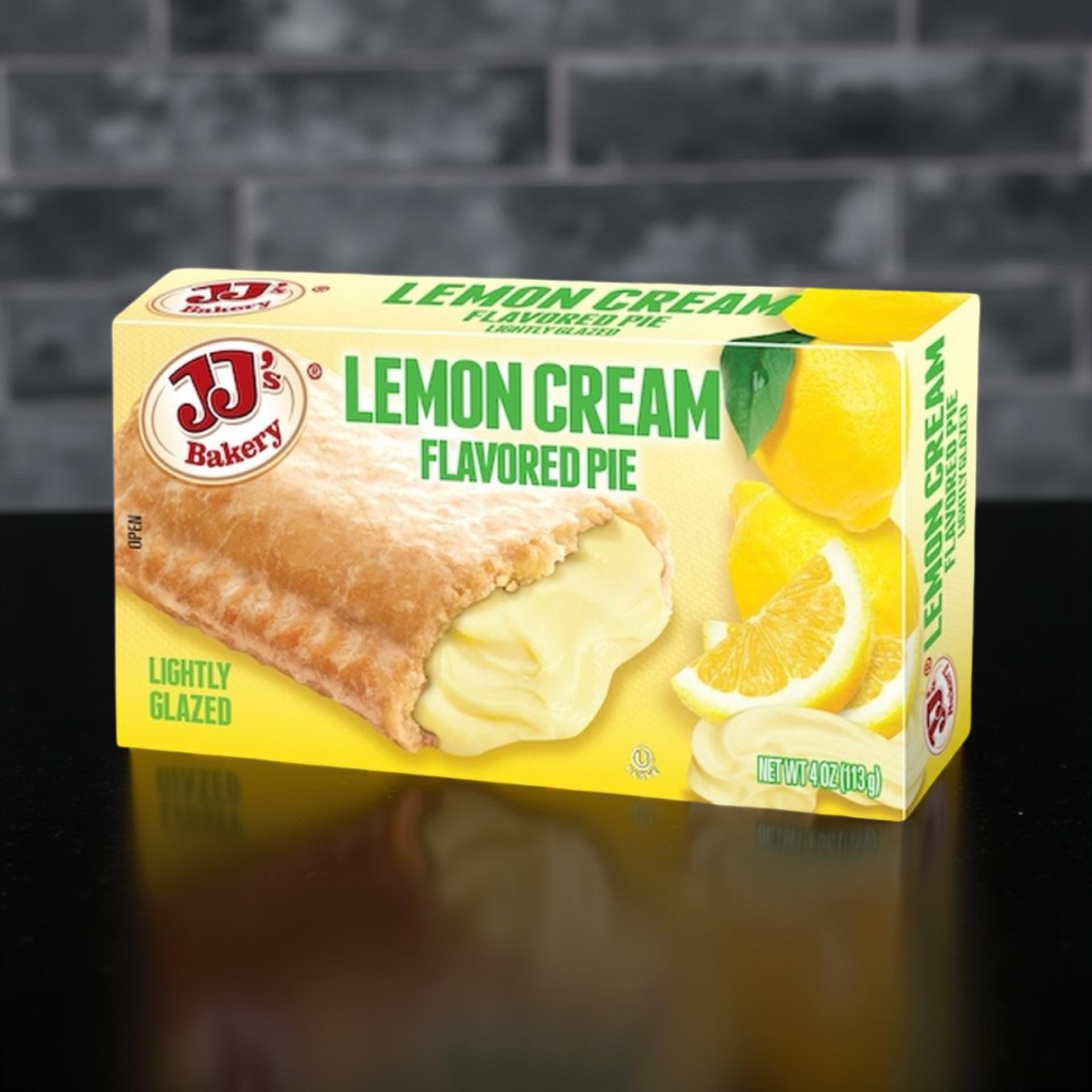 JJ's Bakery Lightly Glazed Lemon Cream Snack Pies, 6 Pack 5