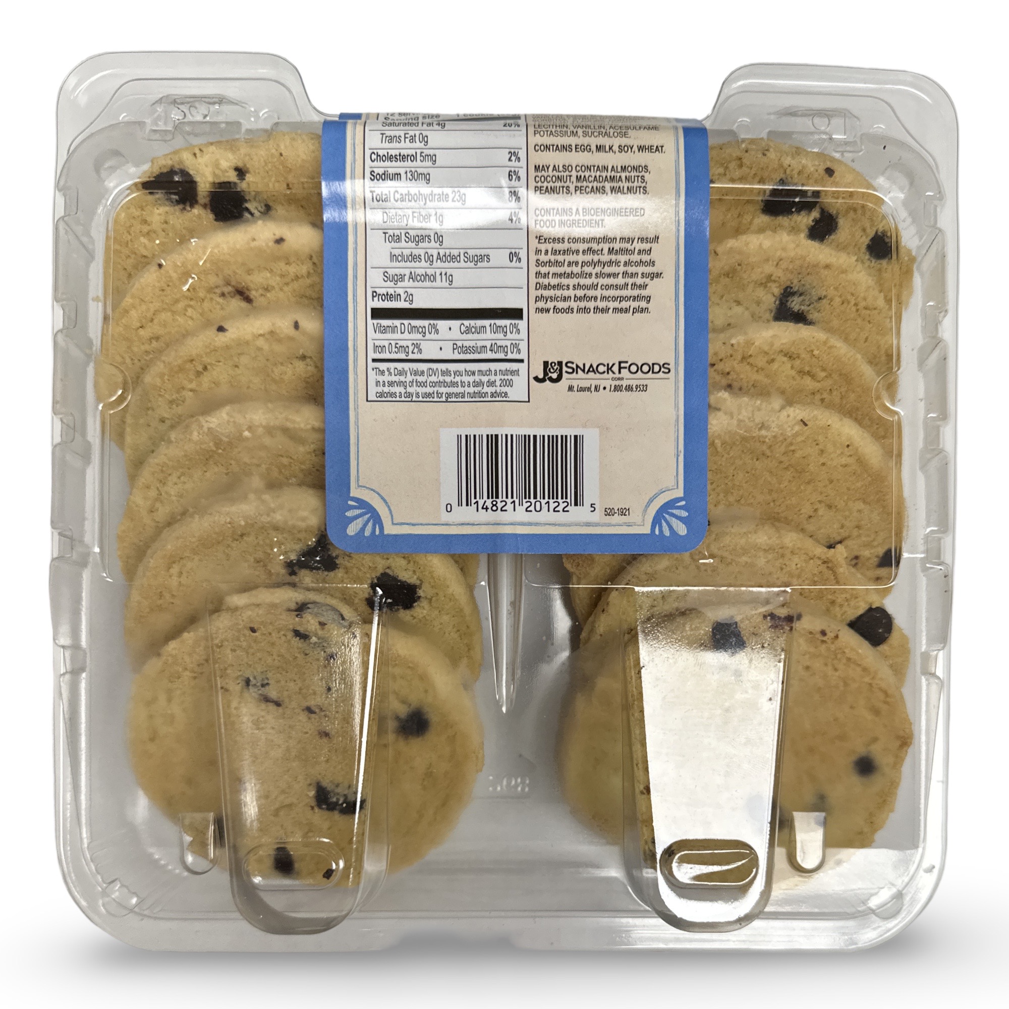 Hill & Valley Sugar Free Chocolate Chunk Cookies | 15 Ounce | 2-Pack 3