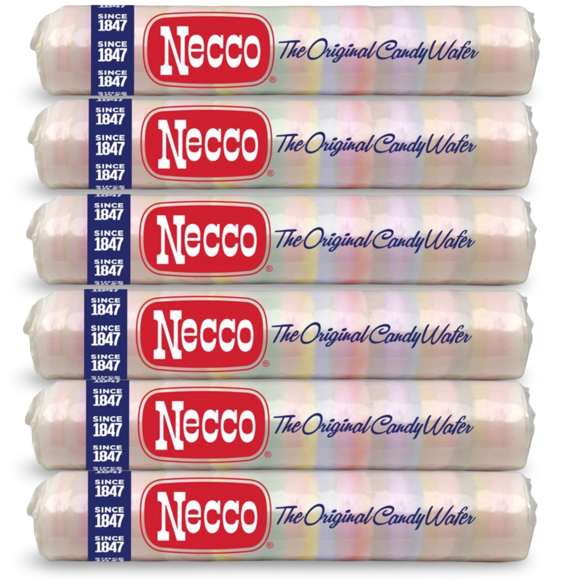 Necco, The Original Candy Wafers, Nostalgic Candy, 6 Pack